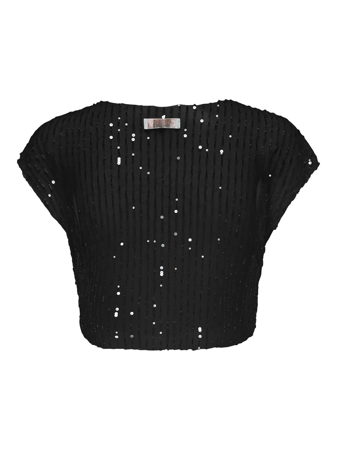 ONLESTRID BEL CAPSLEEVE TOP WVN