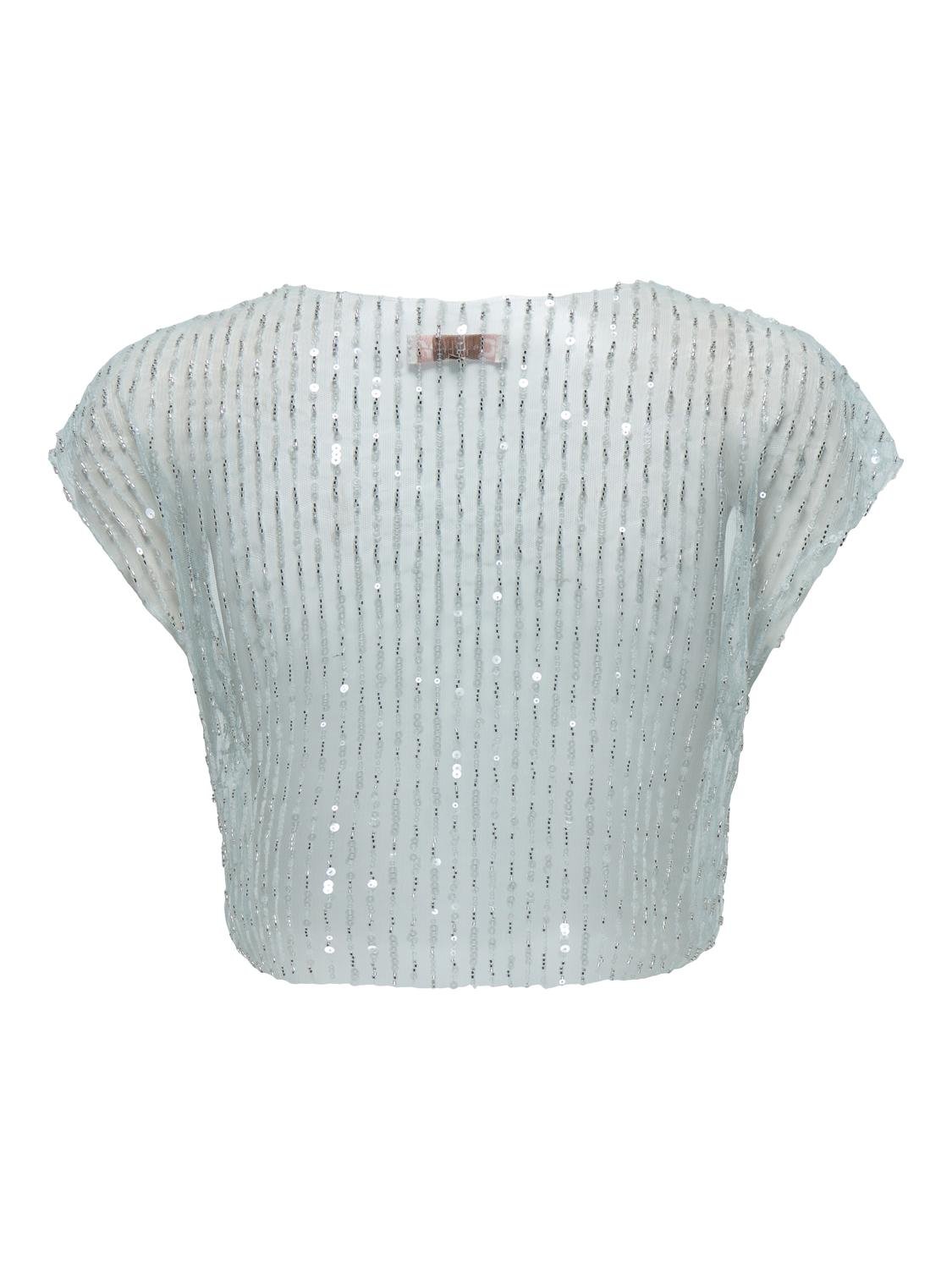 ONLESTRID BEL CAPSLEEVE TOP WVN