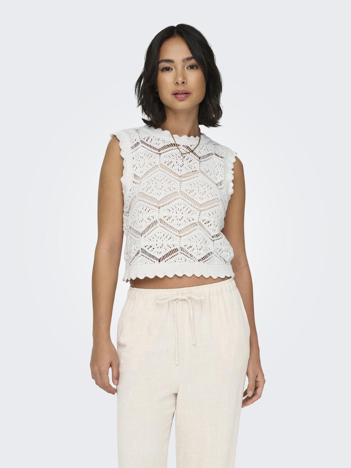 ONLFRIDA LIFE SL STRUCTURE TOP KNT
