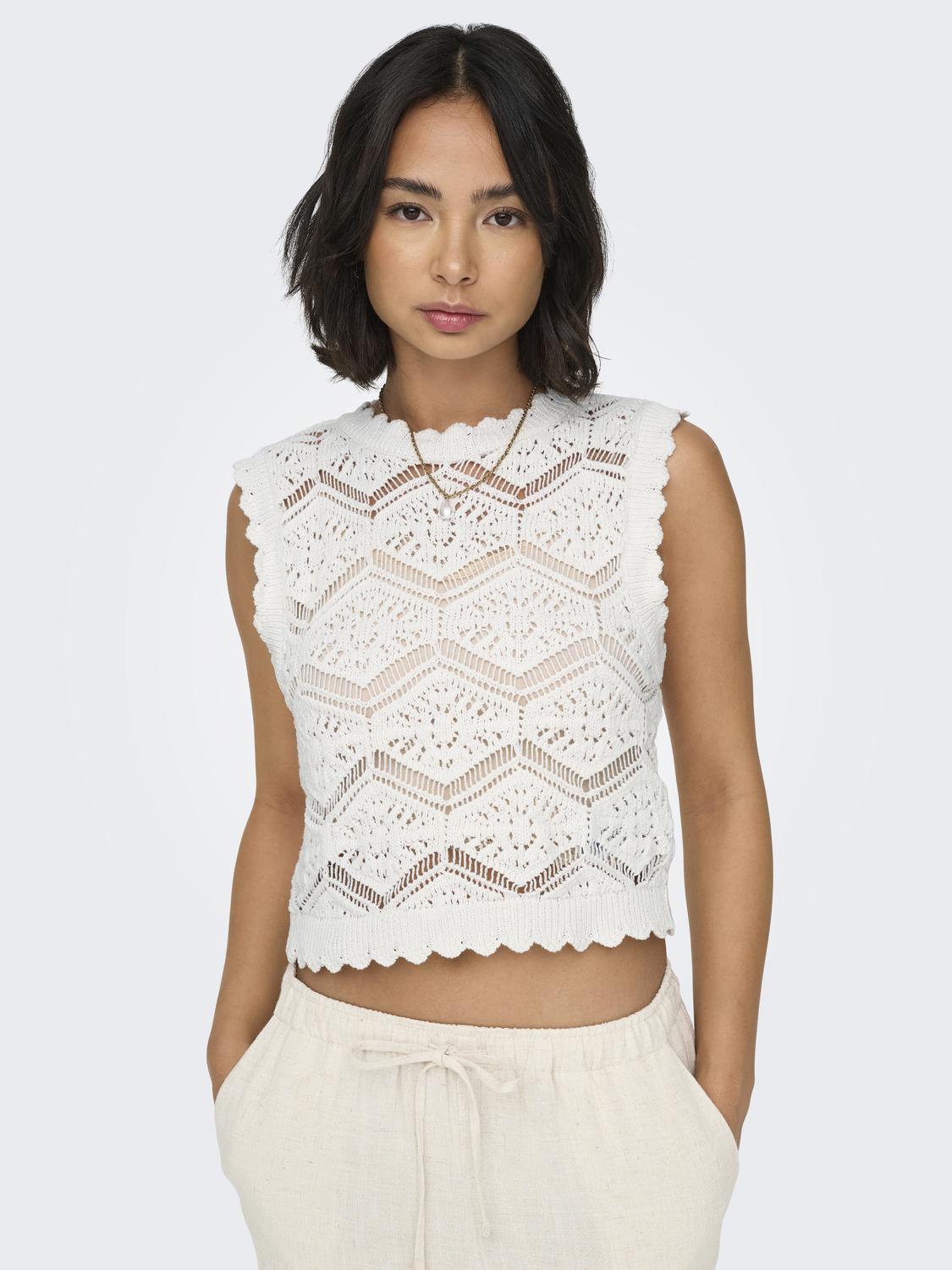 ONLFRIDA LIFE SL STRUCTURE TOP KNT
