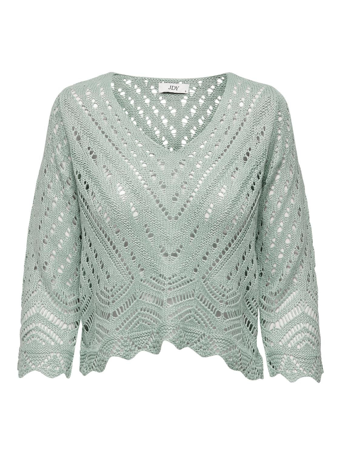 JDYNEW SUN 3/4 CROPPED PULLOVER KNT NOOS