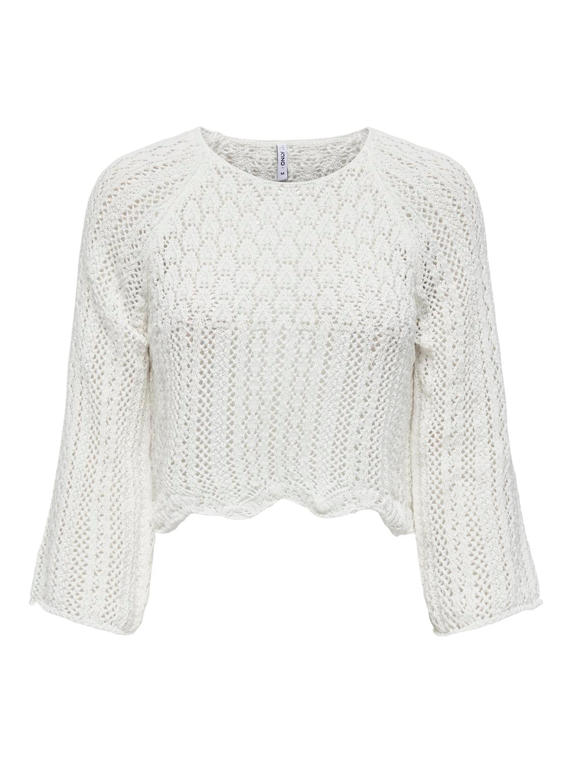 ONLNOLA LIFE 3/4 PULLOVER KNT NOOS