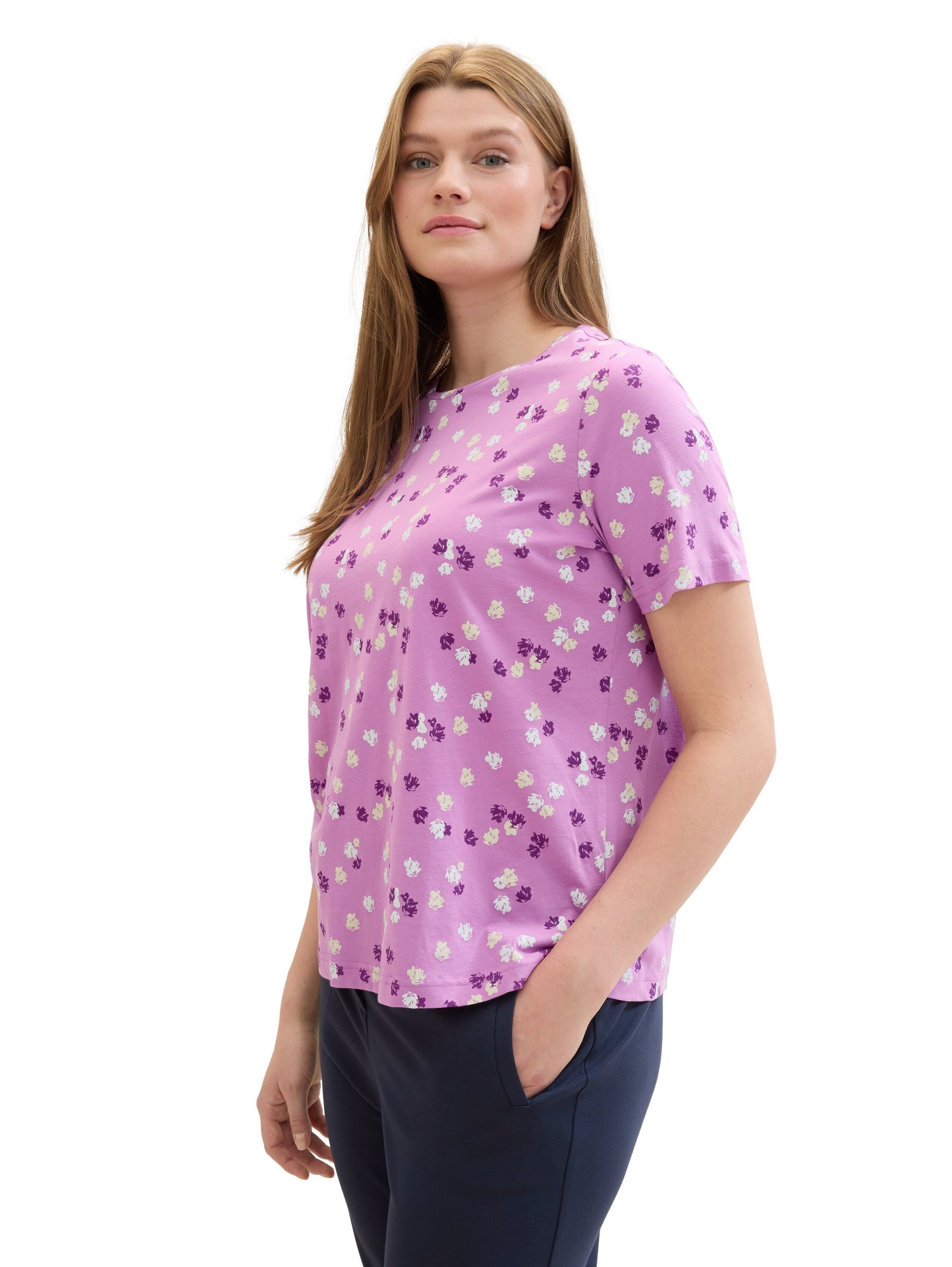 Plus - T-Shirt mit Print