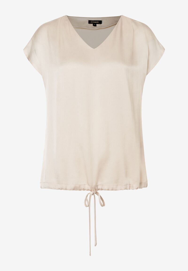Blusentop sand Sommer-Kollektion
