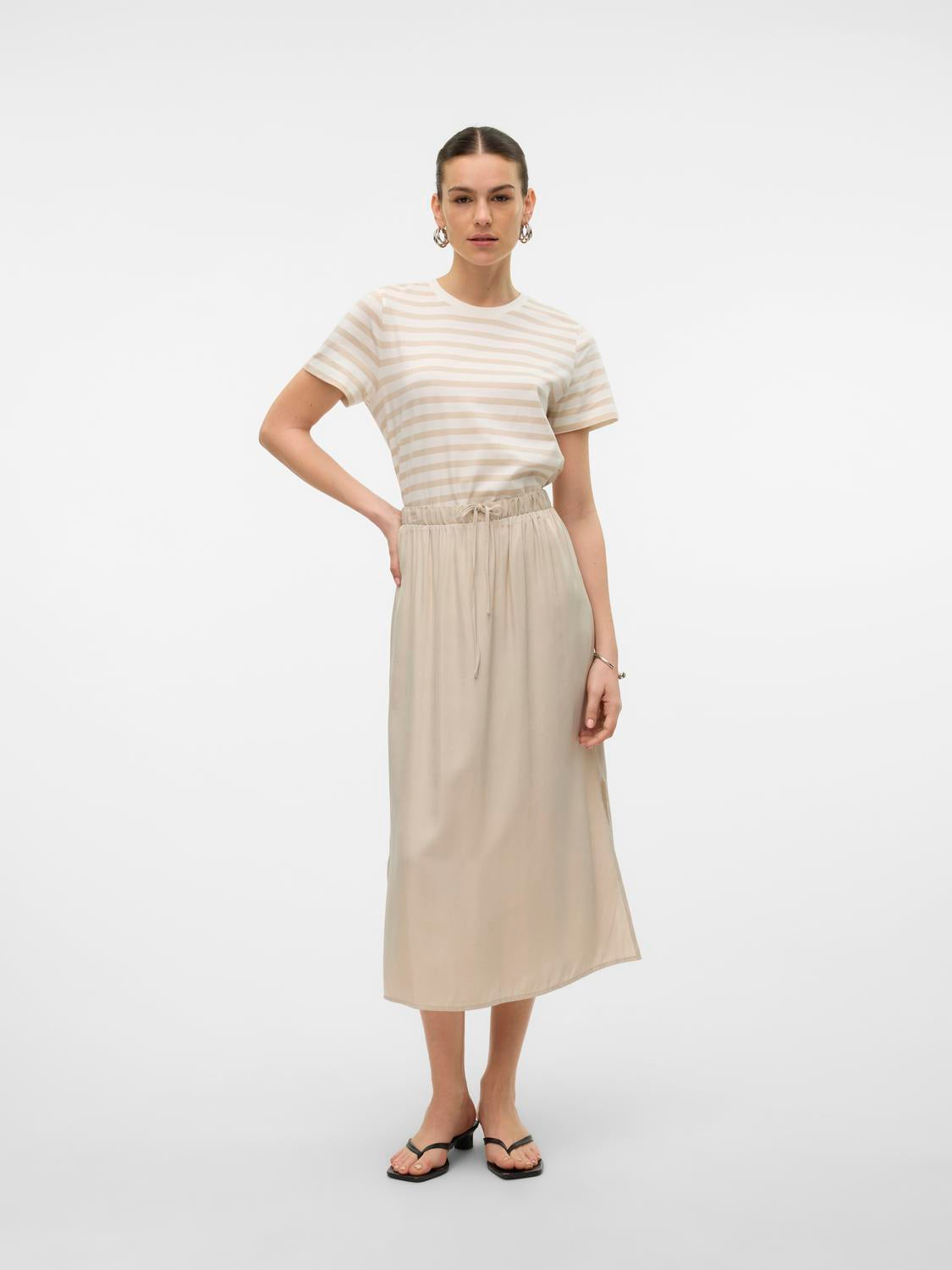 VMINA HW 7/8 SKIRT WVN GA