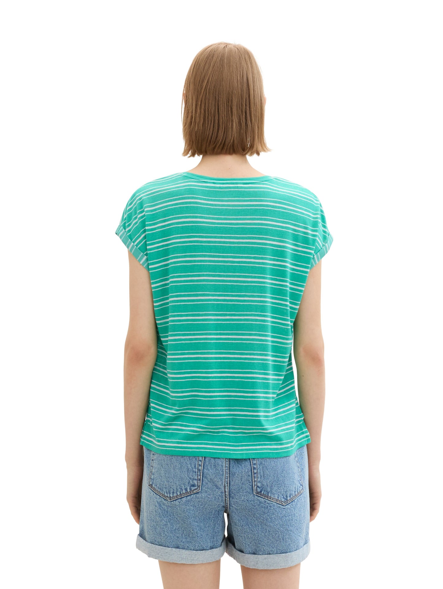 T-Shirt mit Streifenmuster