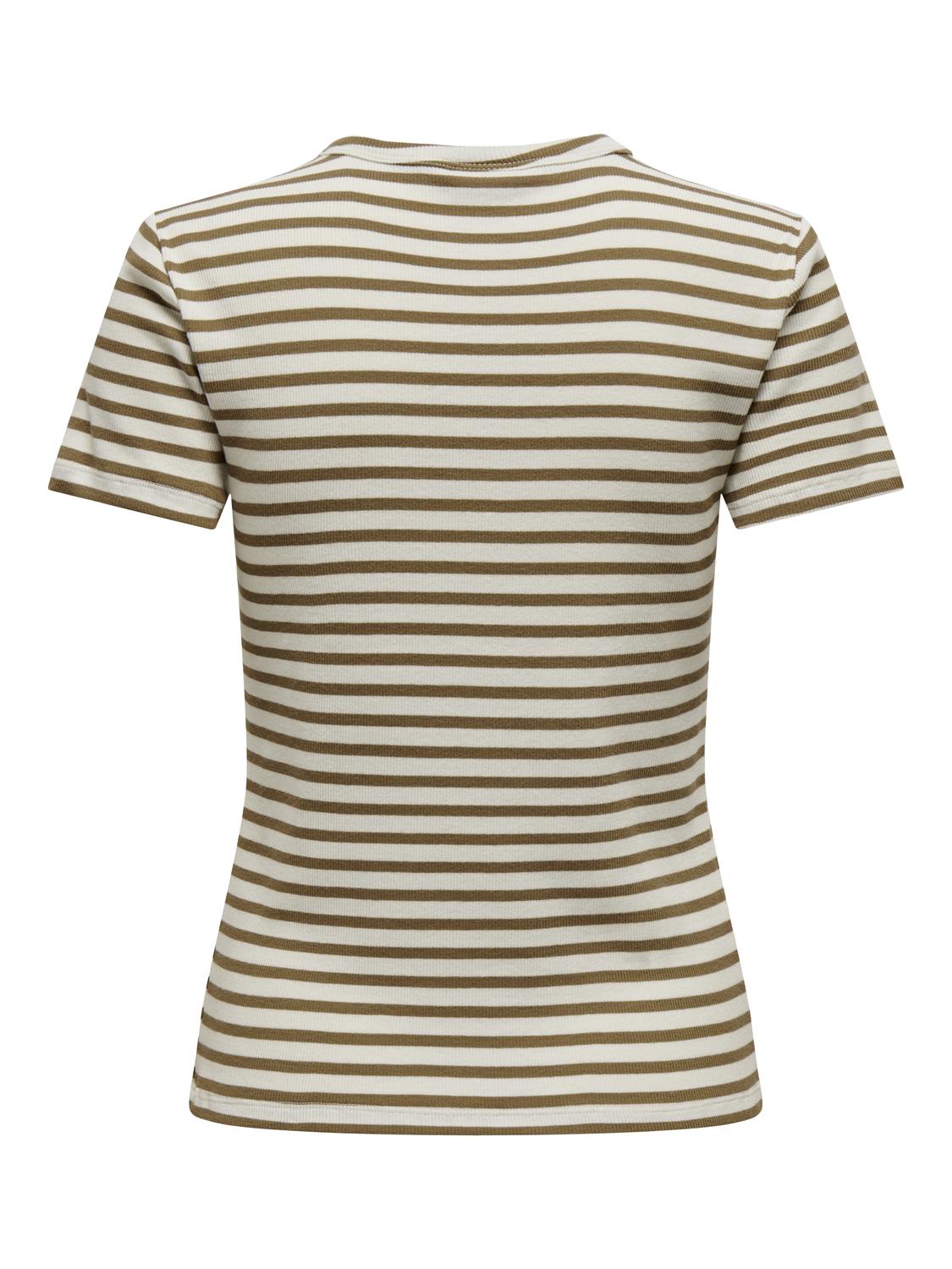 JDYSOLAR S/S O NECK TOP JRS NOOS