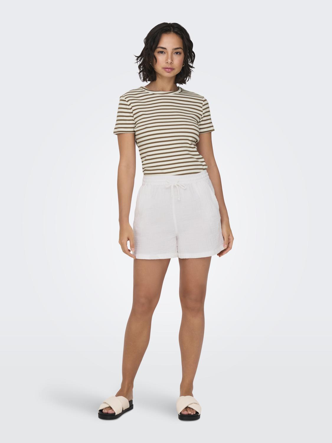 JDYSOLAR S/S O NECK TOP JRS NOOS
