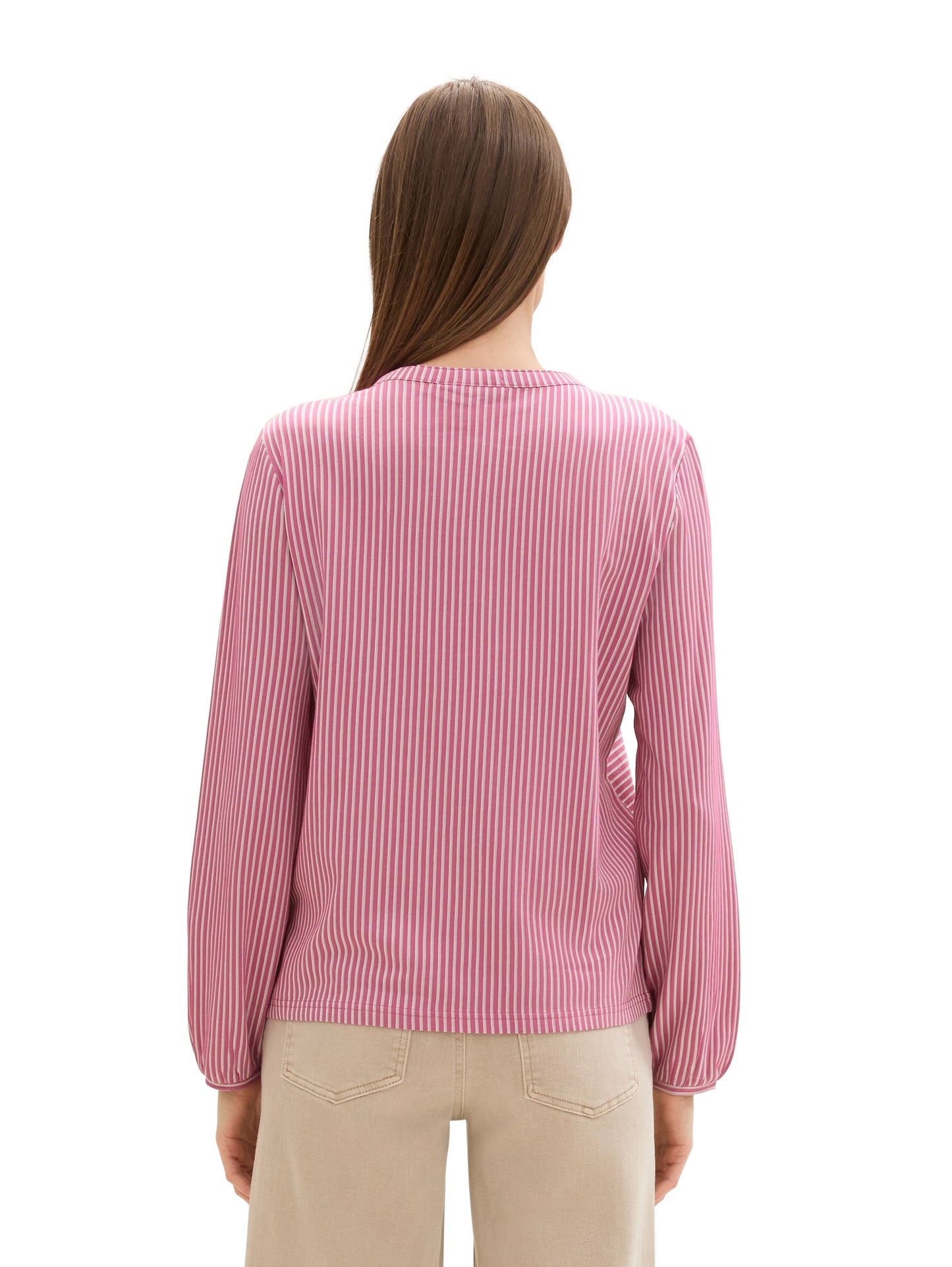 Gestreifte T-Shirt-Bluse