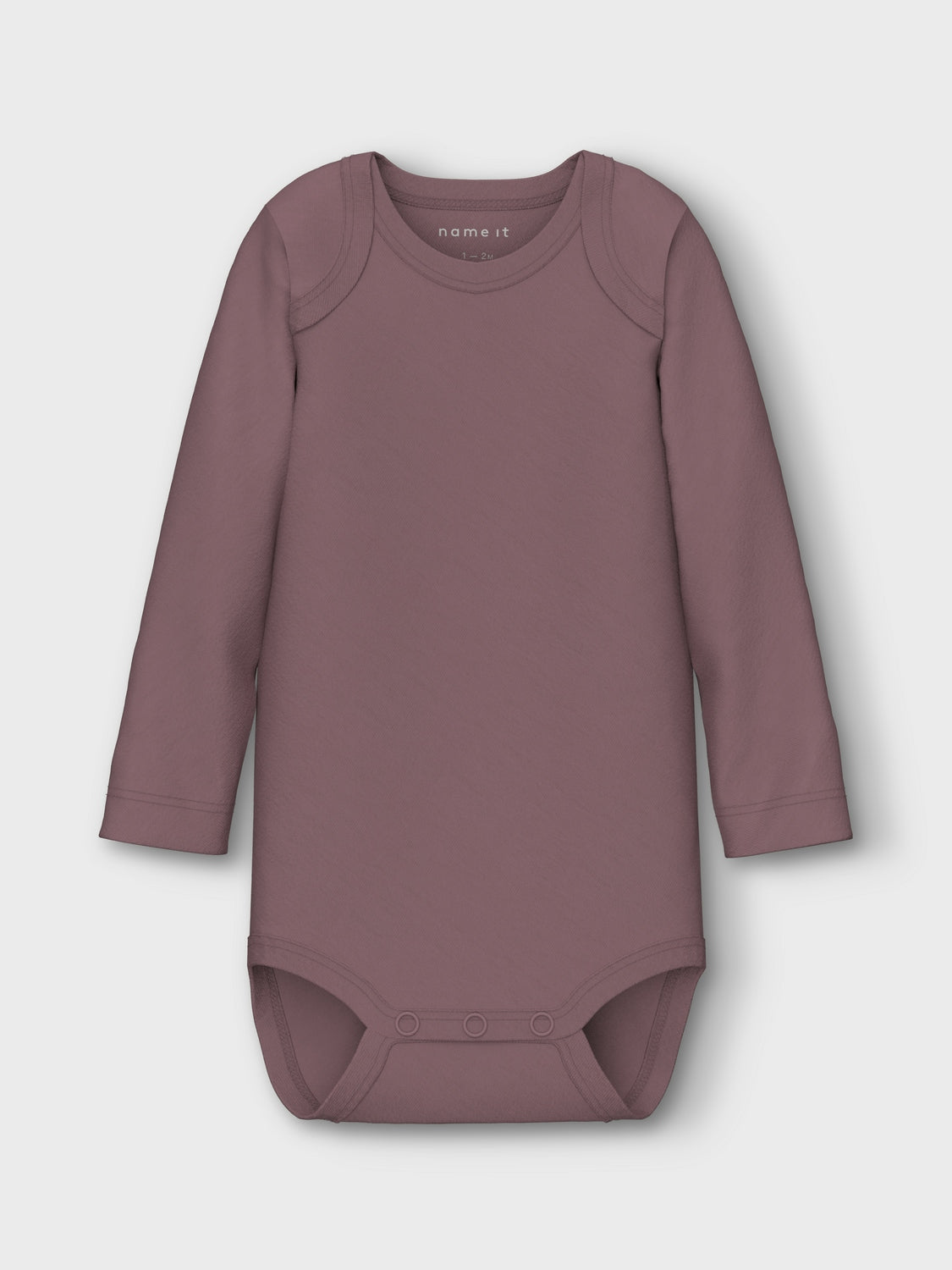 NBFBODY 3P LS GRAPE FLOWER NOOS