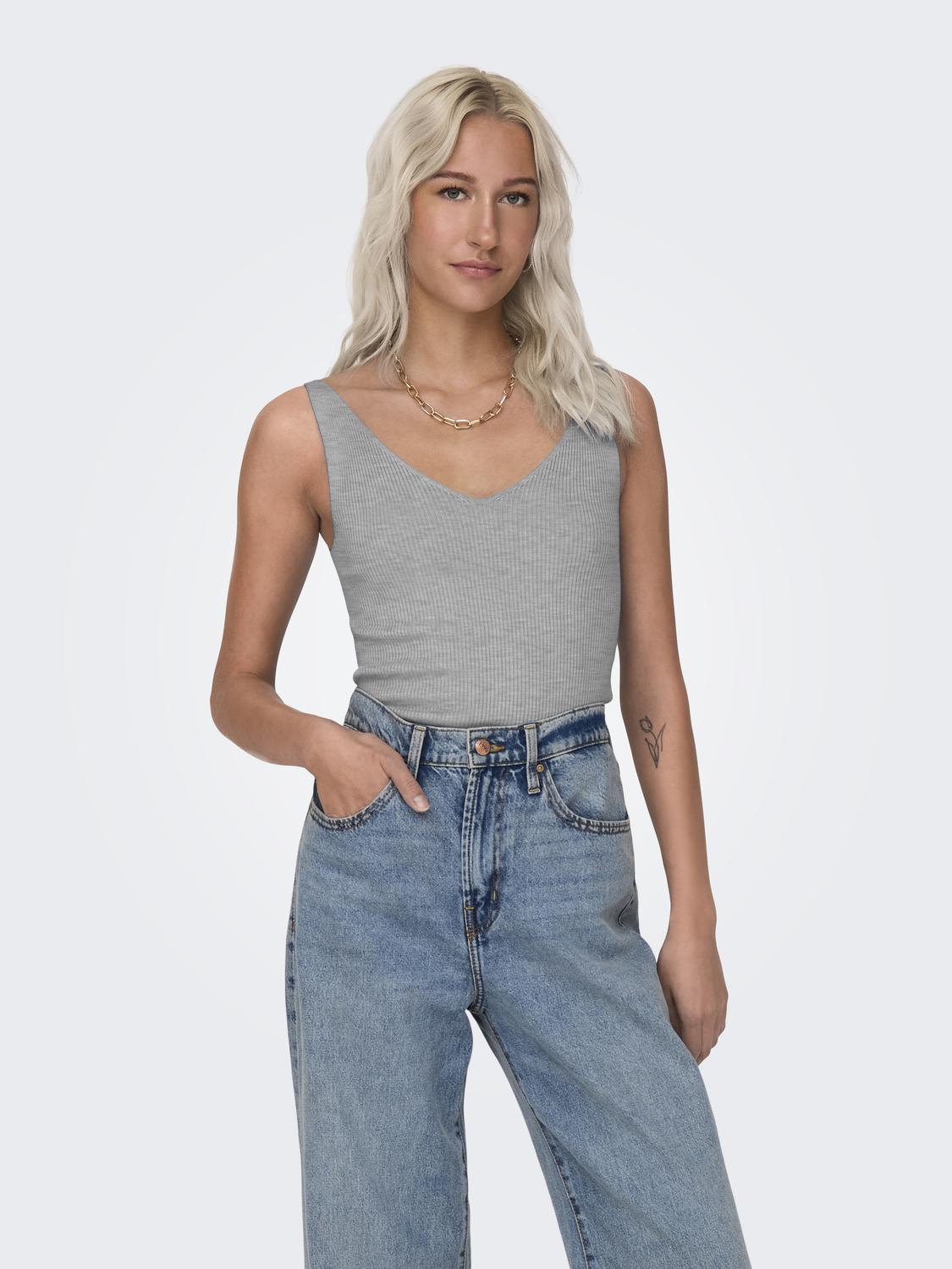 JDYNANNA S/L TOP KNT NOOS
