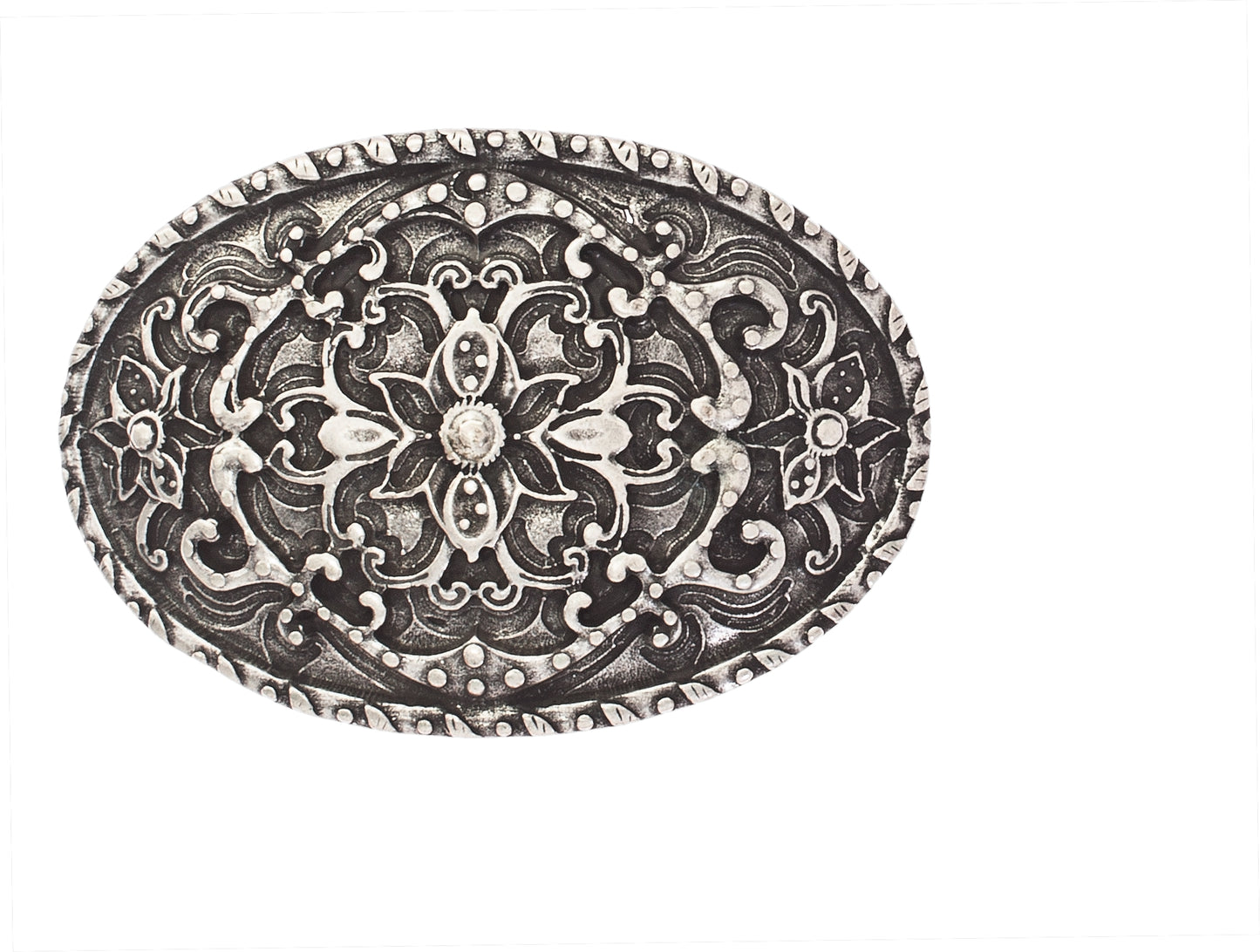 40 mm Koppelschließe, silber matt