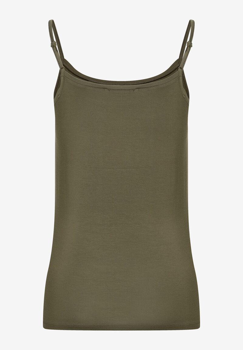 Spaghetti-Top oliv
