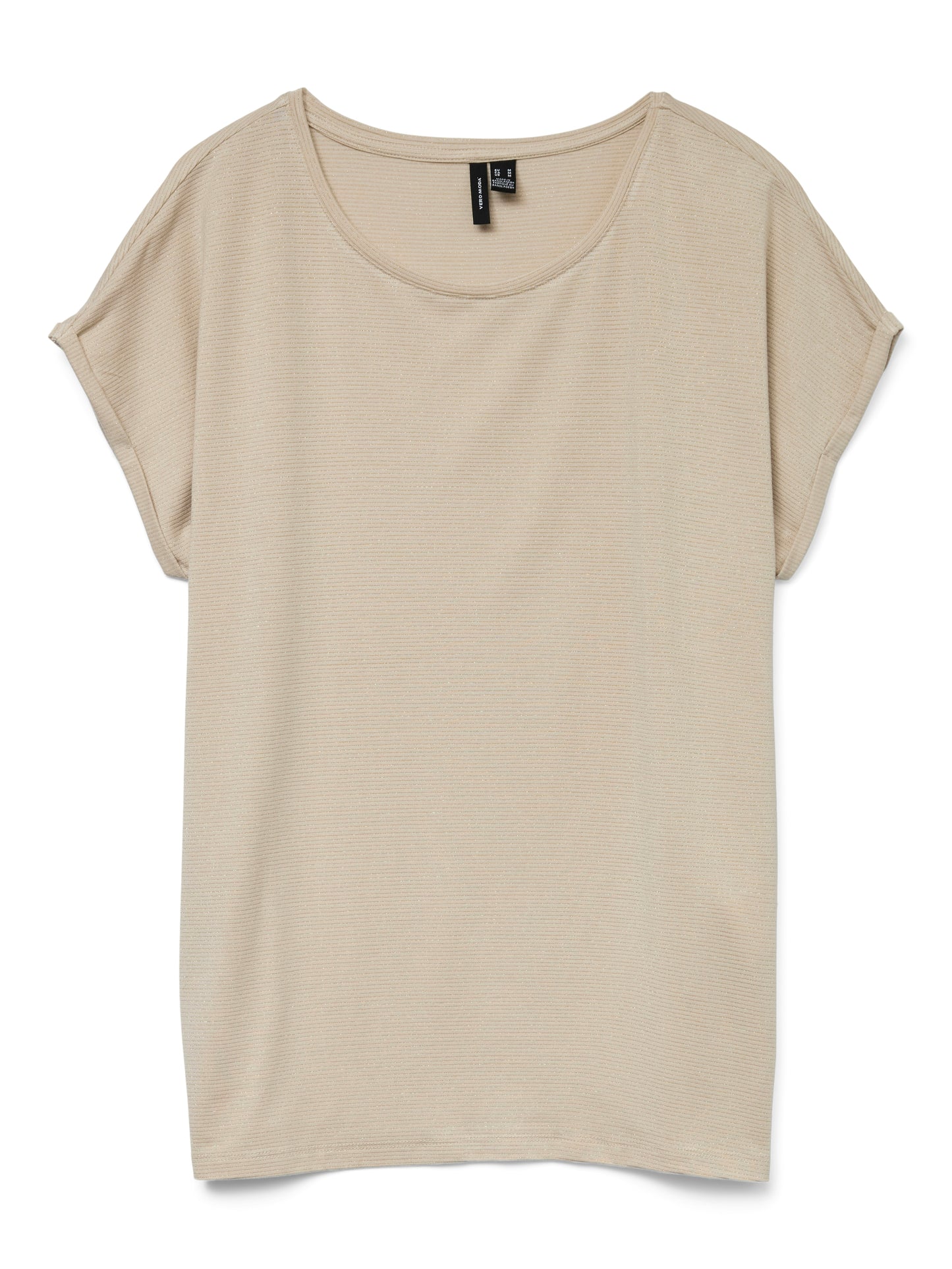 VMLAVA GLITTER SS TOP STRIPE GA