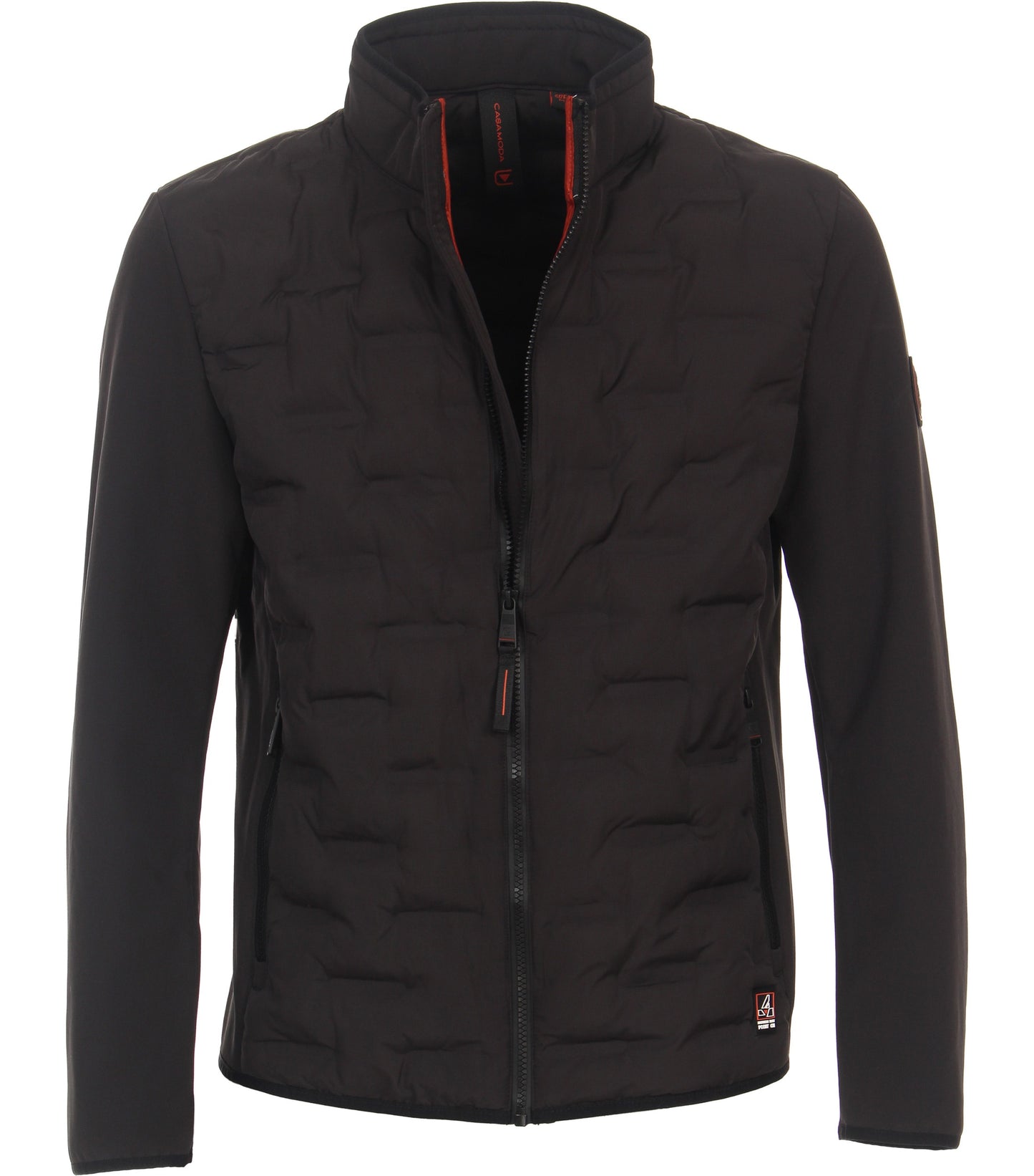 Materialmixjacke