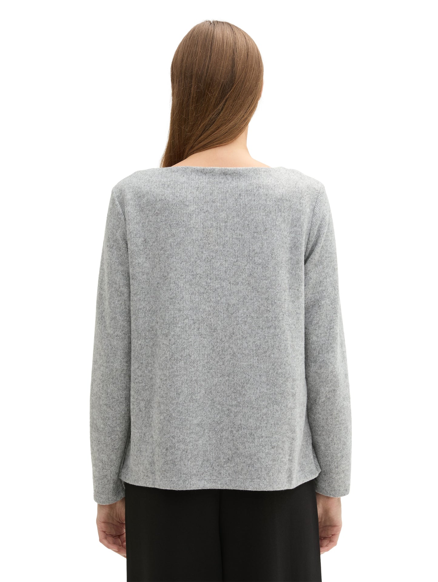 Geripptes Sweatshirt
