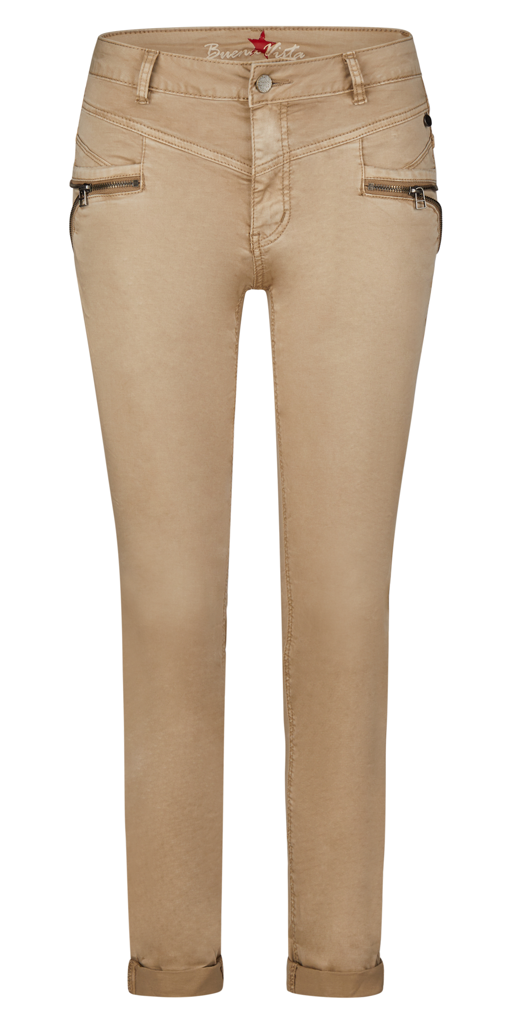 Florida-Z cropped stretch twill, farn