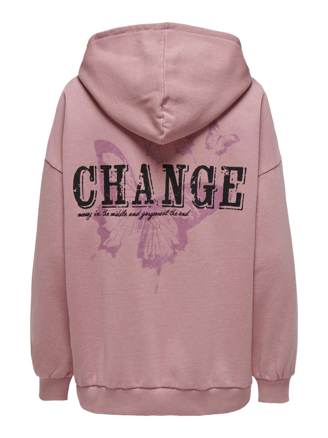 ONLLUCINDA L/S BUTTERFLY HOOD BOX SWT
