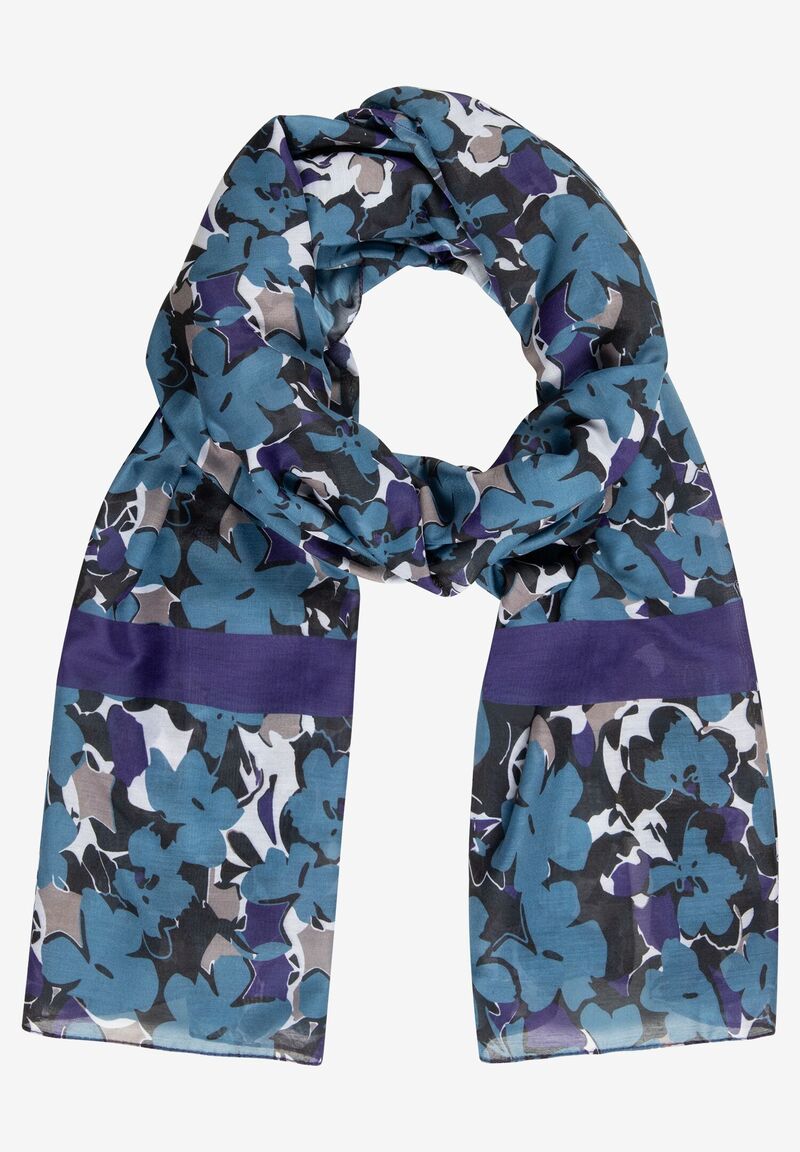 Schal Flowerprint Herbst-Kollektion