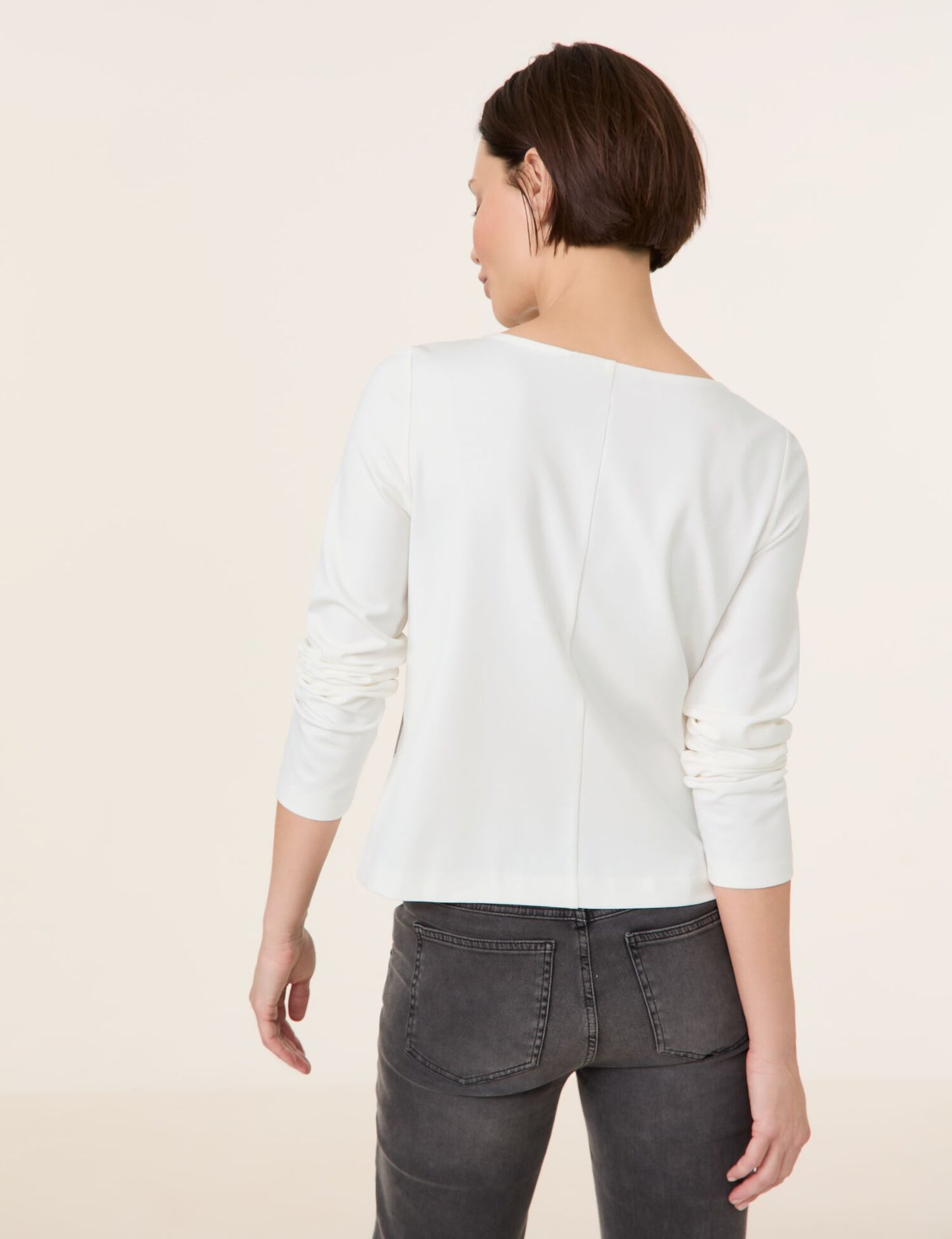 Langarmshirt mit platziertem Print