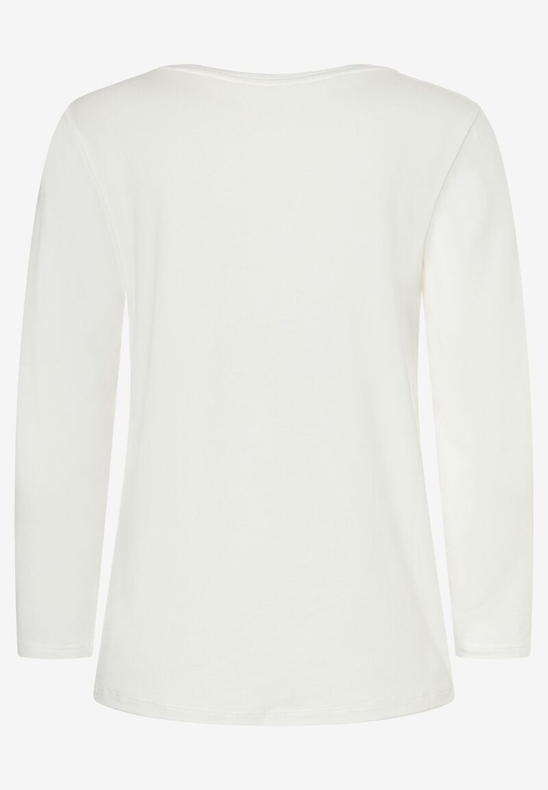 Shirt mit Schriftzug ecru Frühjahrs-Kollektion