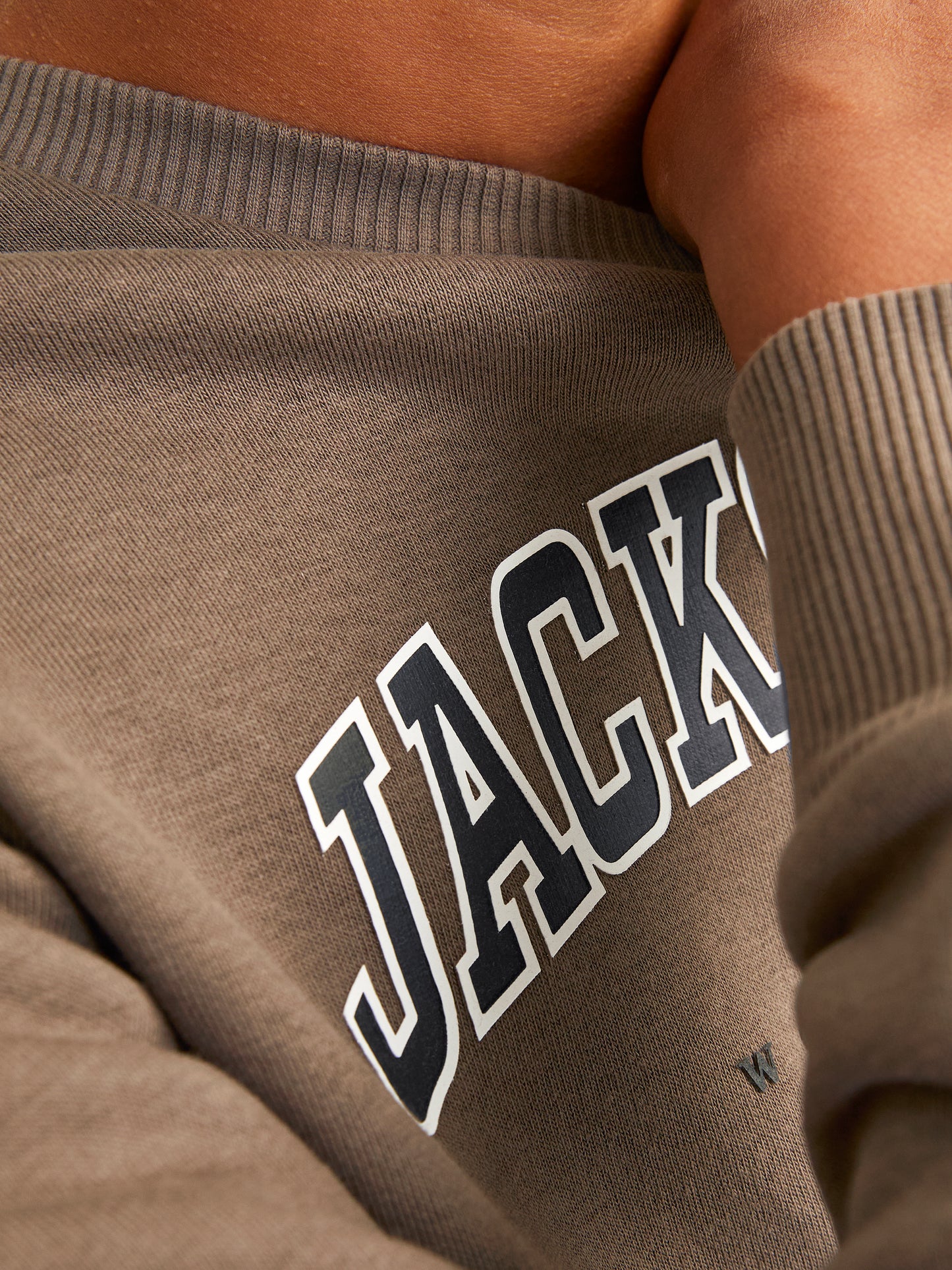 JJECALEB VARSITY SWEAT CREW NECK SN JNR