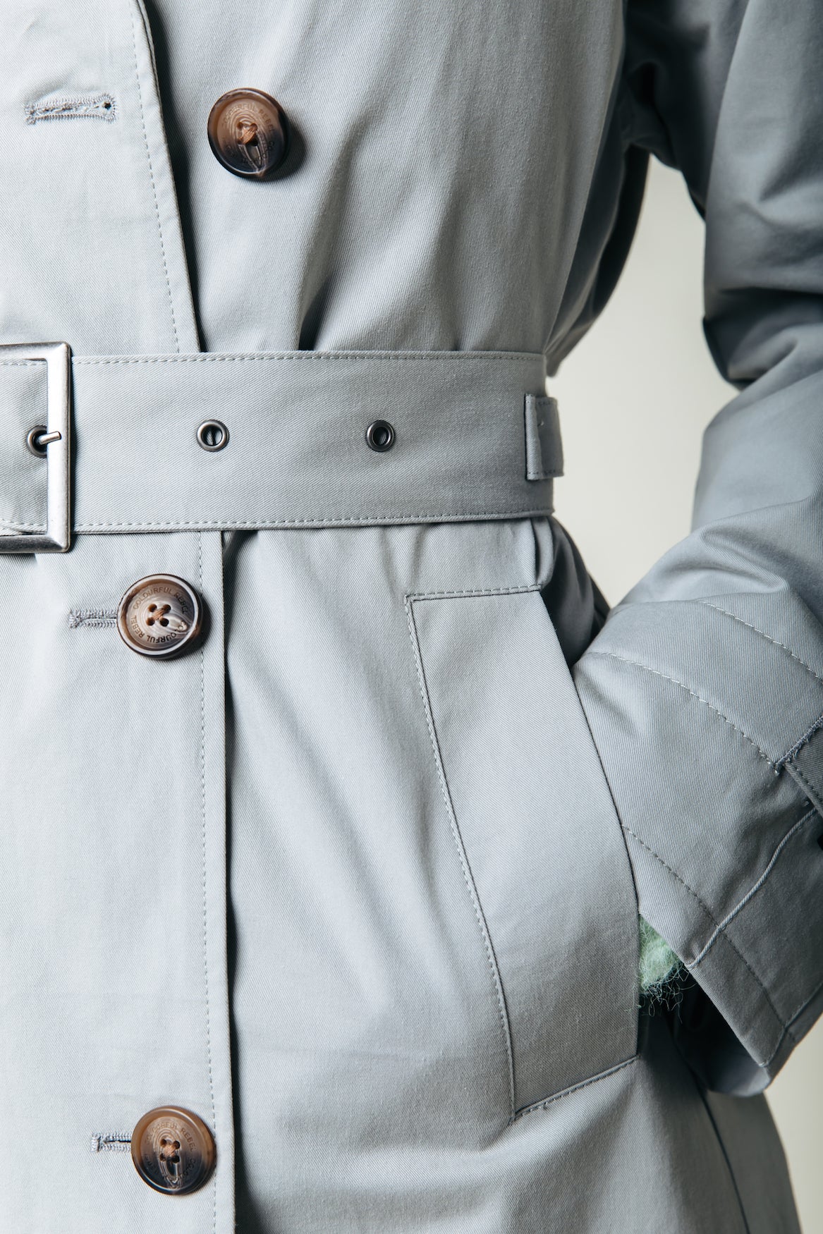 Kaia Branded Trenchcoat