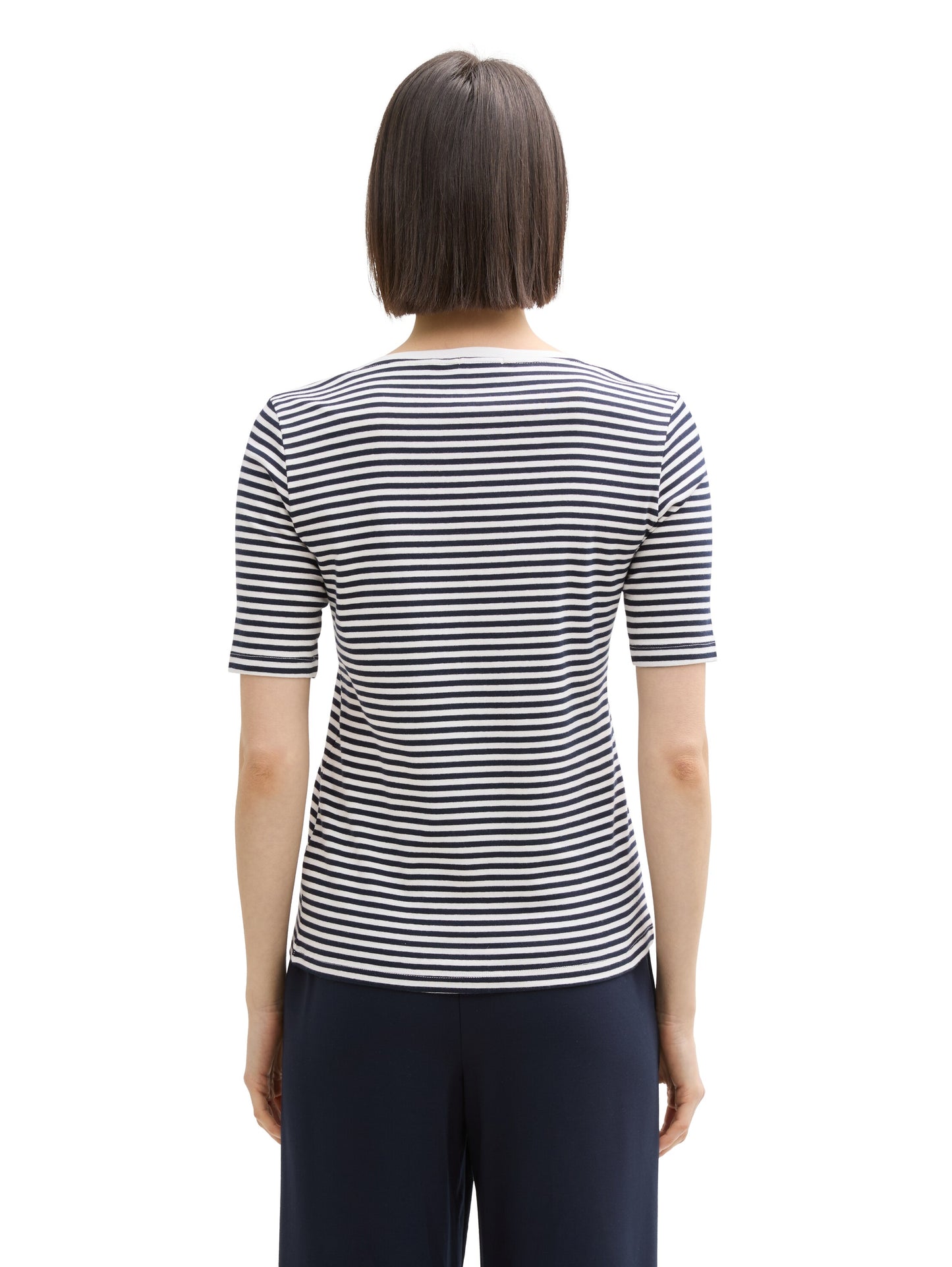 T-Shirt mit V-Ausschnitt