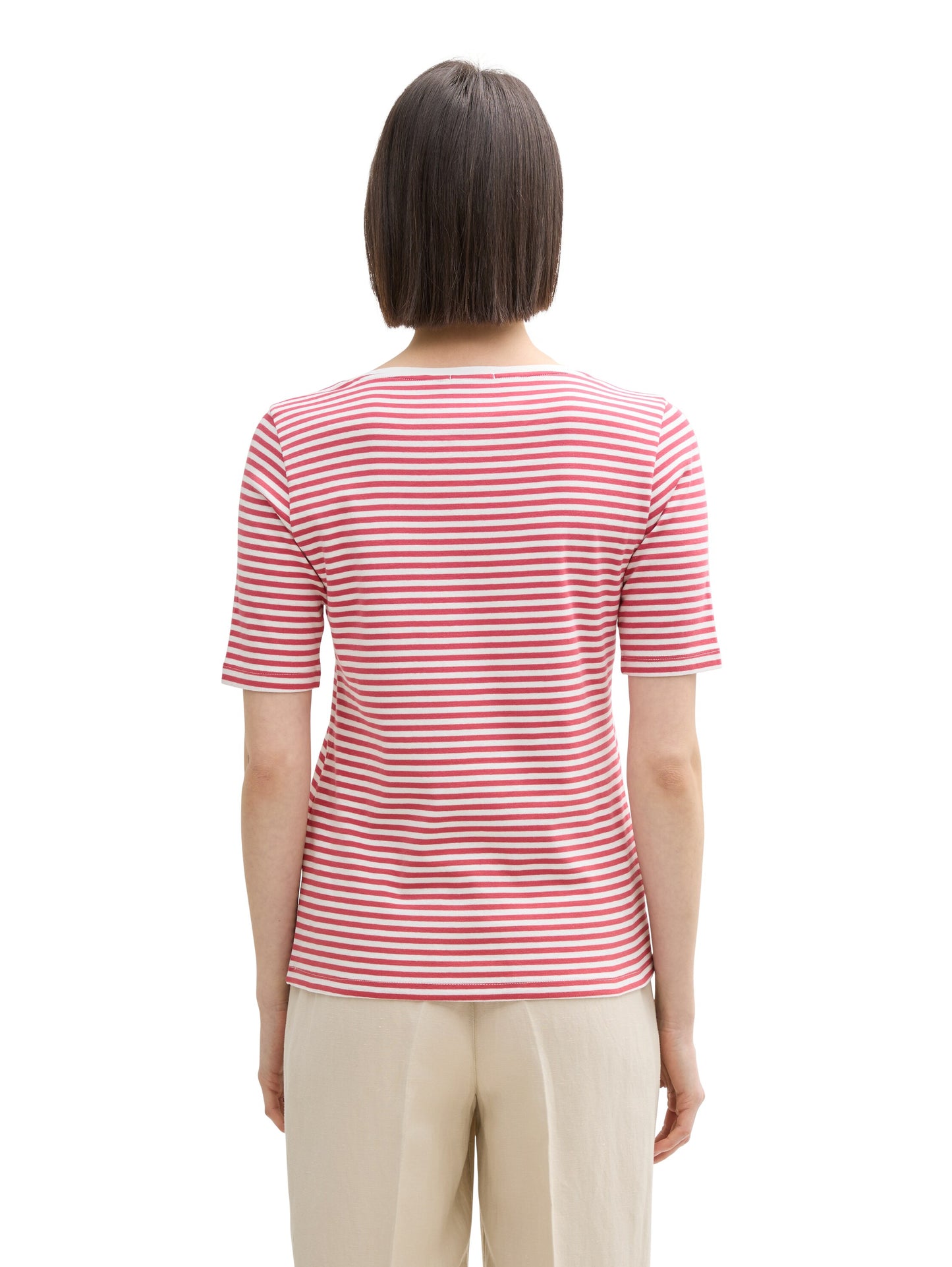 T-Shirt mit V-Ausschnitt
