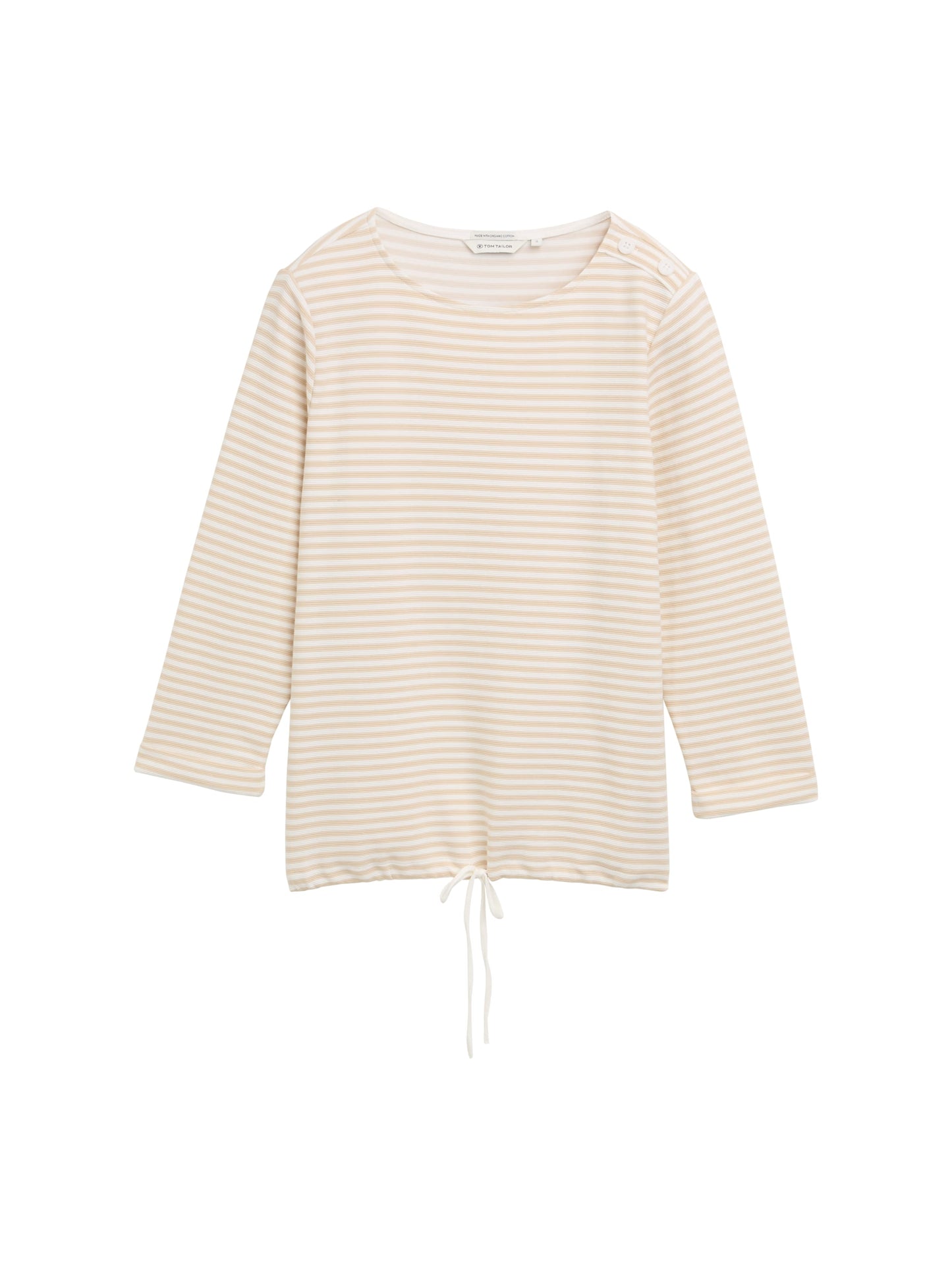 Langarmshirt mit Knopf-Details
