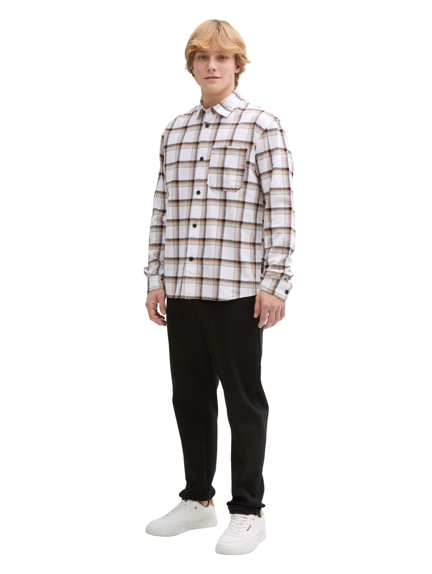 Relaxed Fit Hemd mit Karomuster