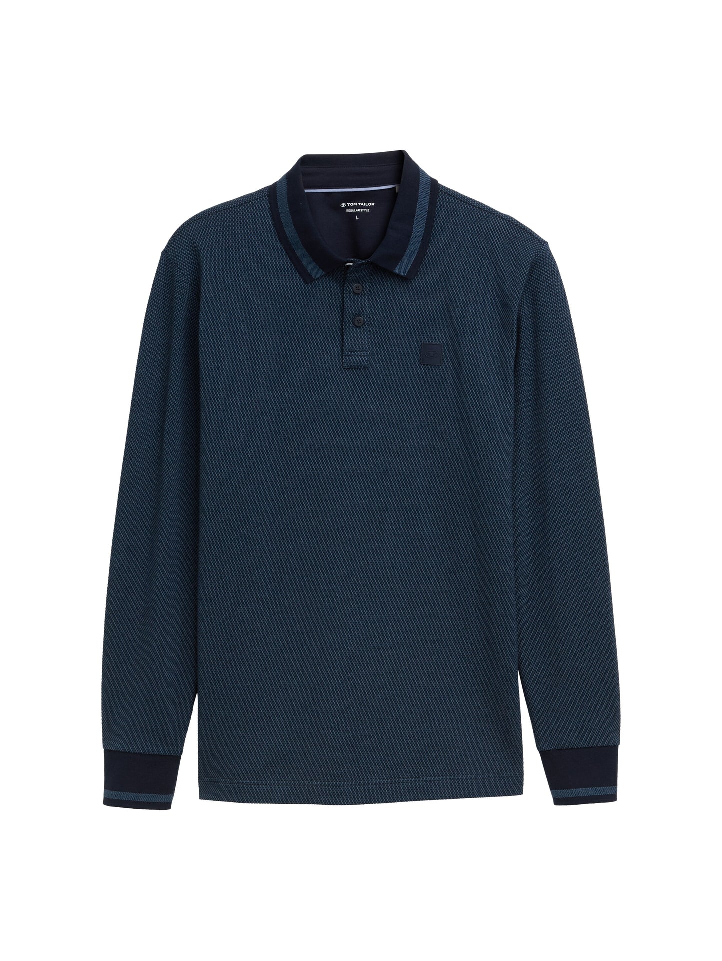 Langarmshirt Polohemd