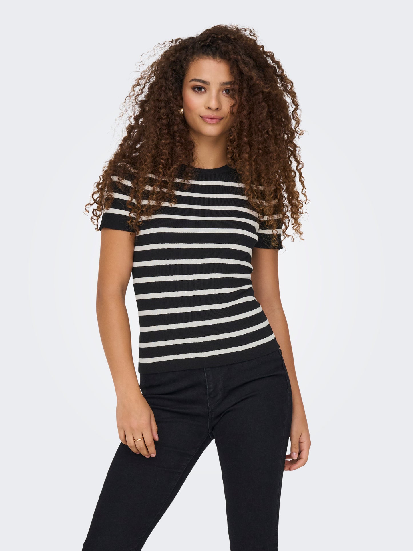 JDYCIRKELINE S/S TOP KNT
