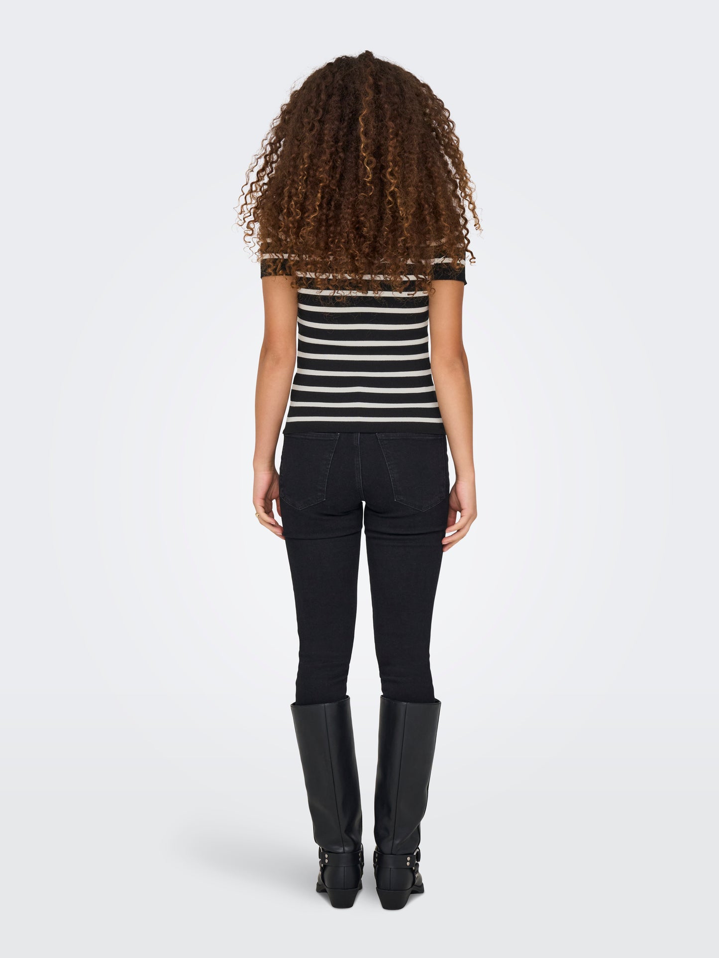 JDYCIRKELINE S/S TOP KNT