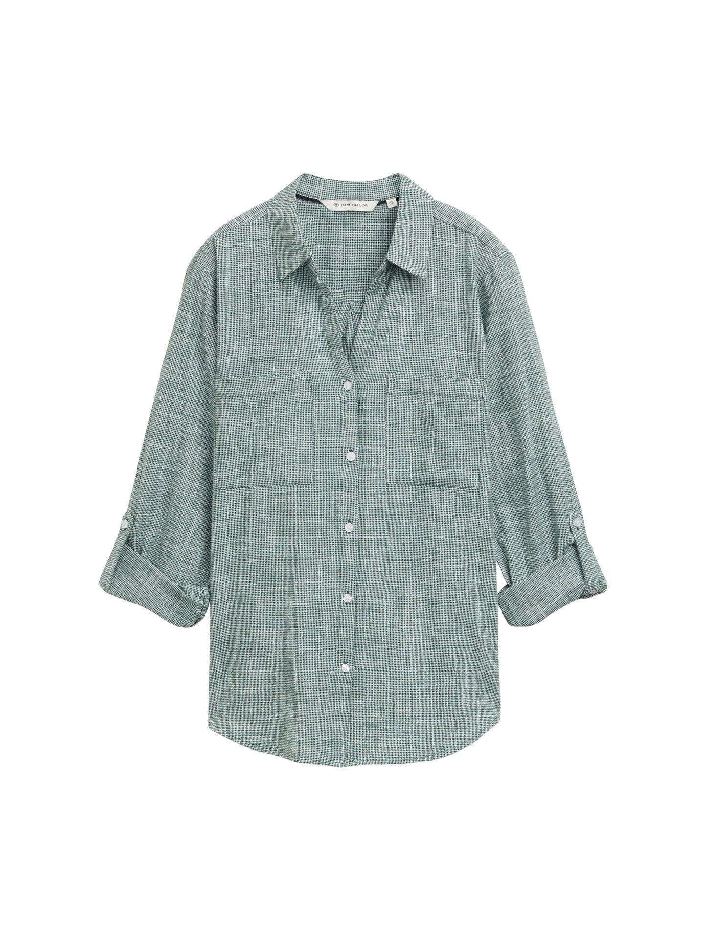 Bluse mit Brusttaschen