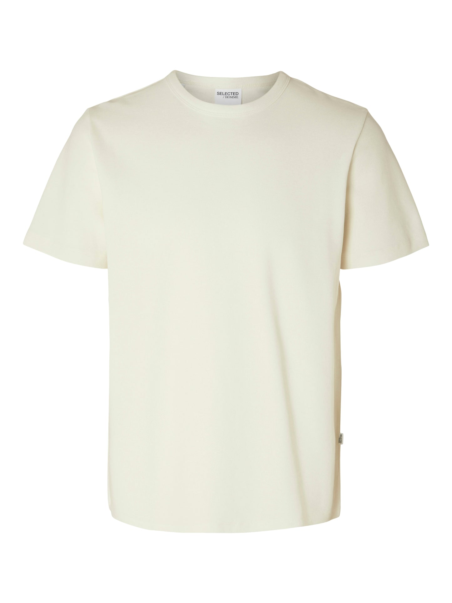 SLHJOSEPH PIQUE SS O-NECK TEE