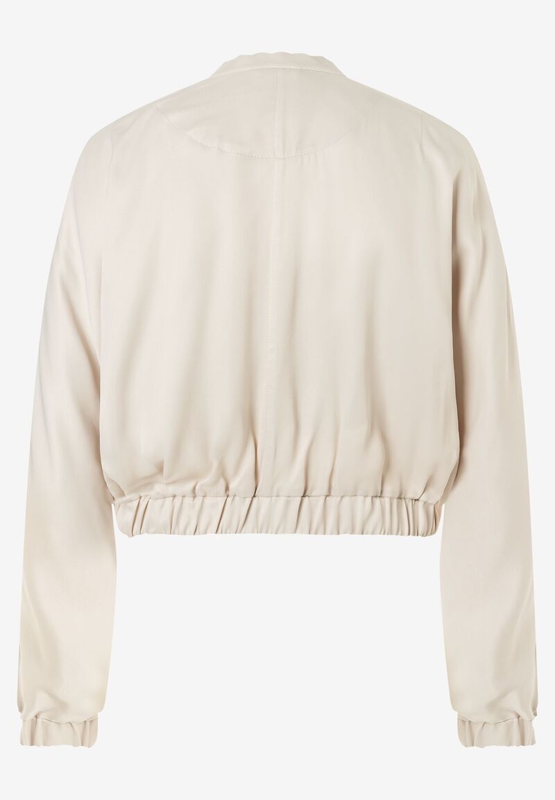 Satin-Blouson powder creme Frühjahrs-Kollektion
