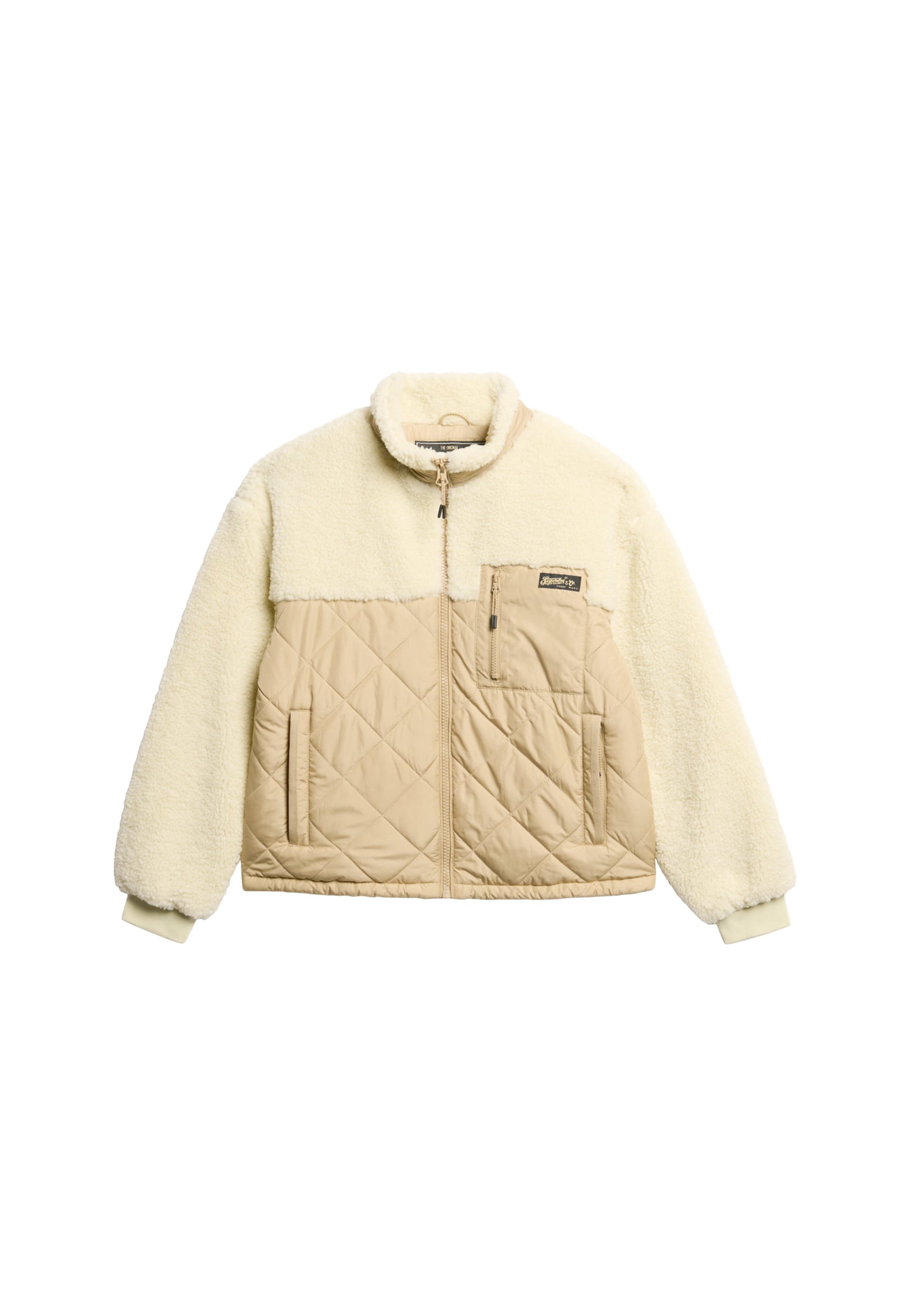 Workwear Hybridjacke aus Fleece