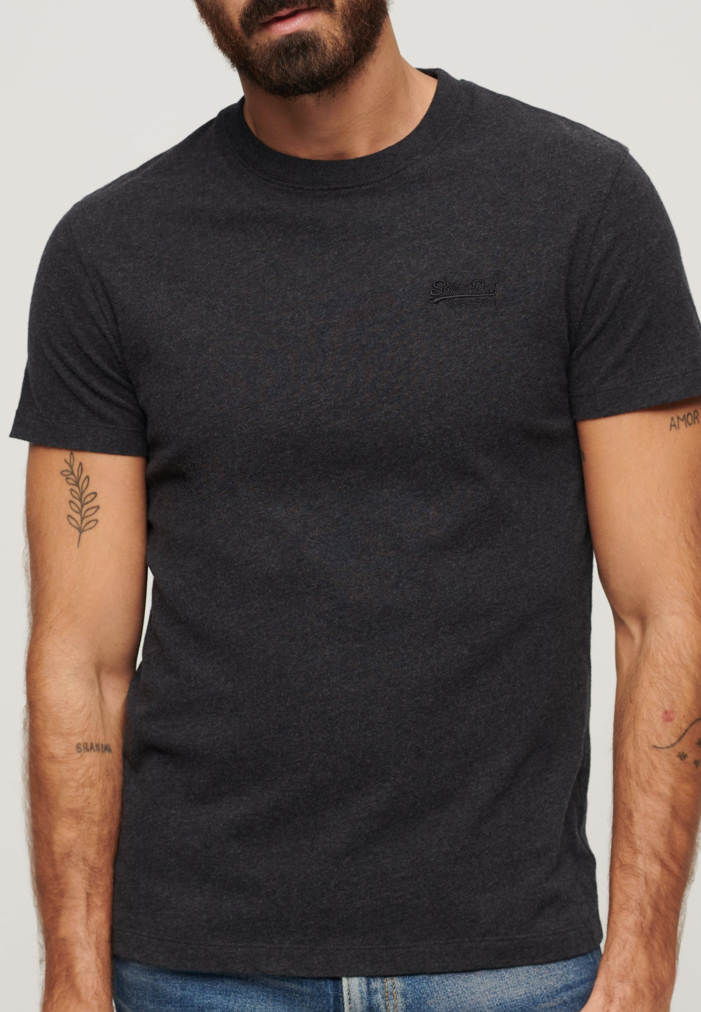 Essential T-Shirt aus Bio-Baumwolle mit Logo