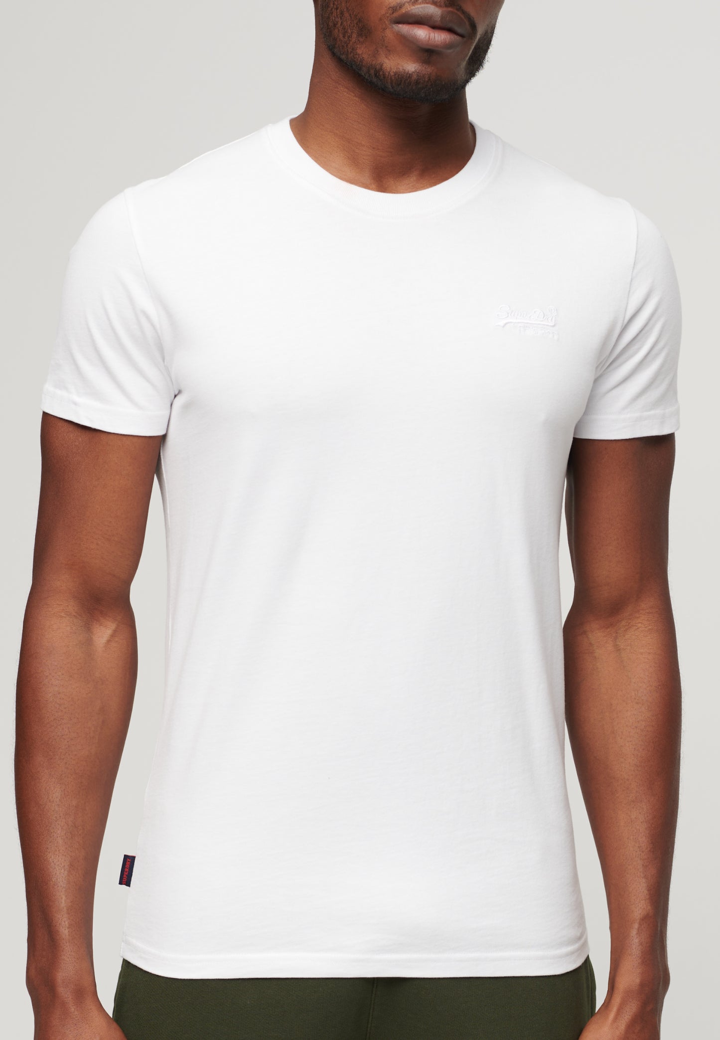 Essential T-Shirt aus Bio-Baumwolle mit Logo