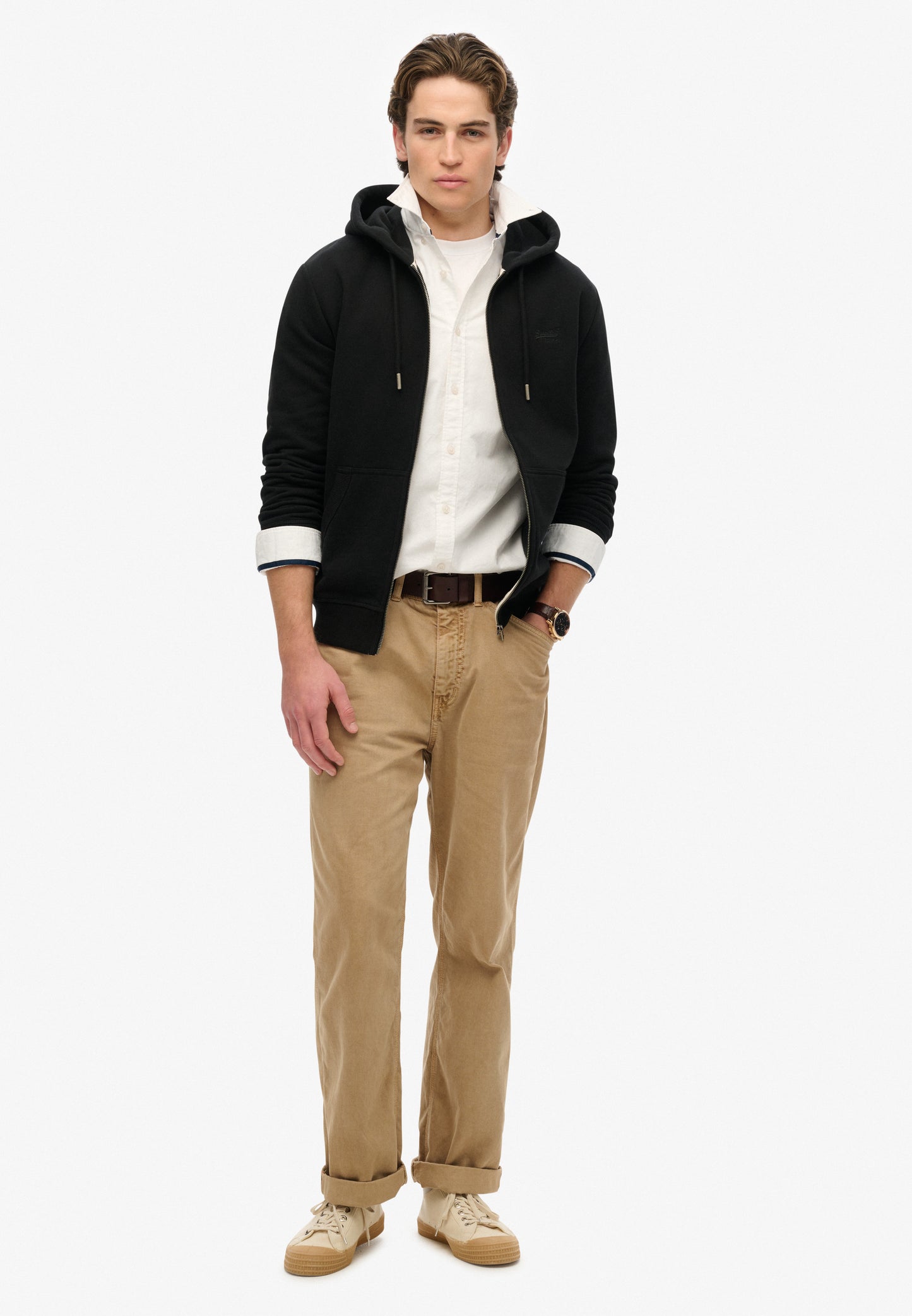 Essential Kapuzenjacke mit Logo