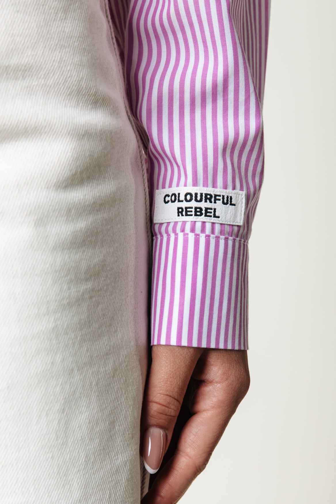 Aliya Stripe Boxy Blouse