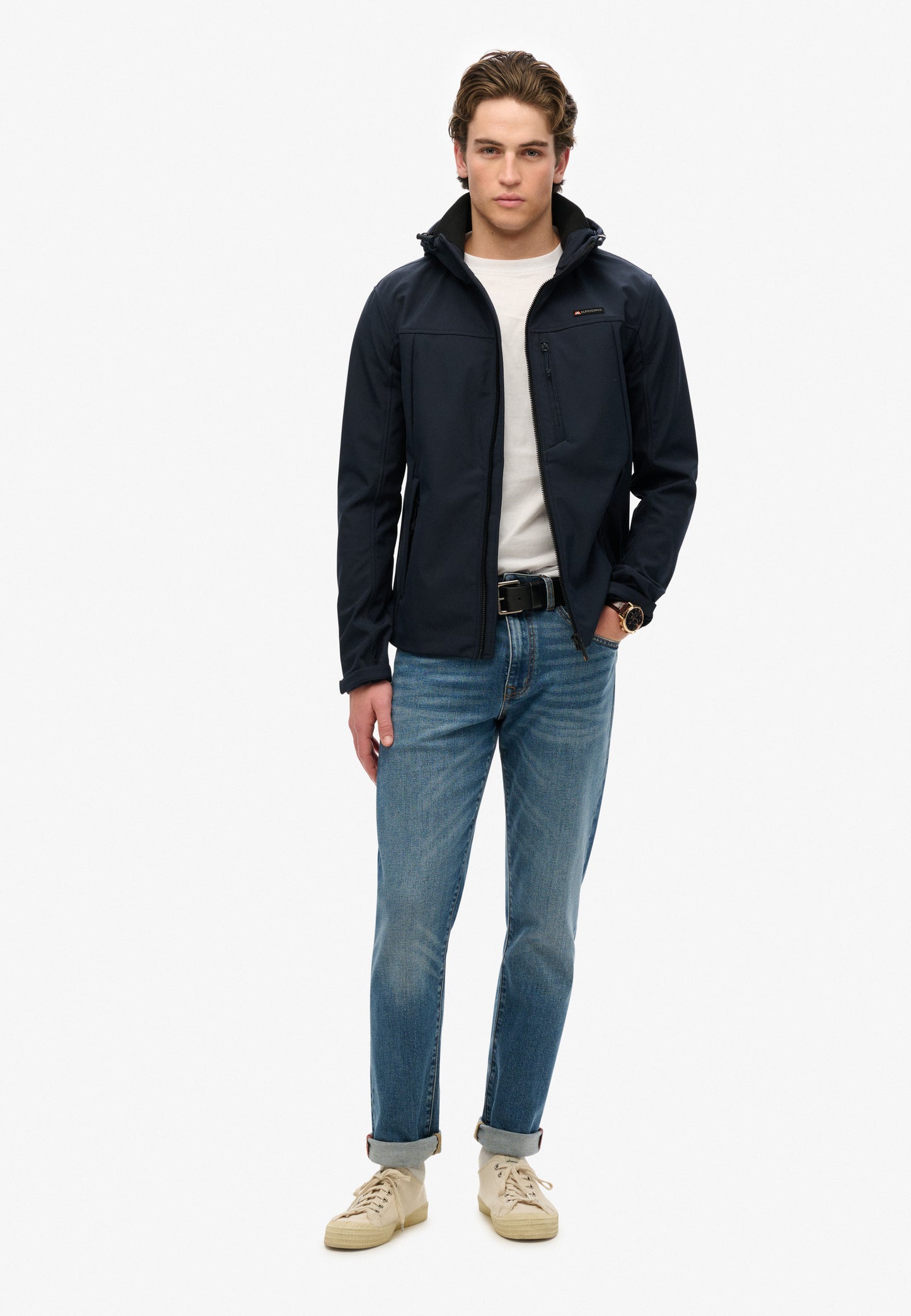 Softshell Trekker Kapuzenjacke