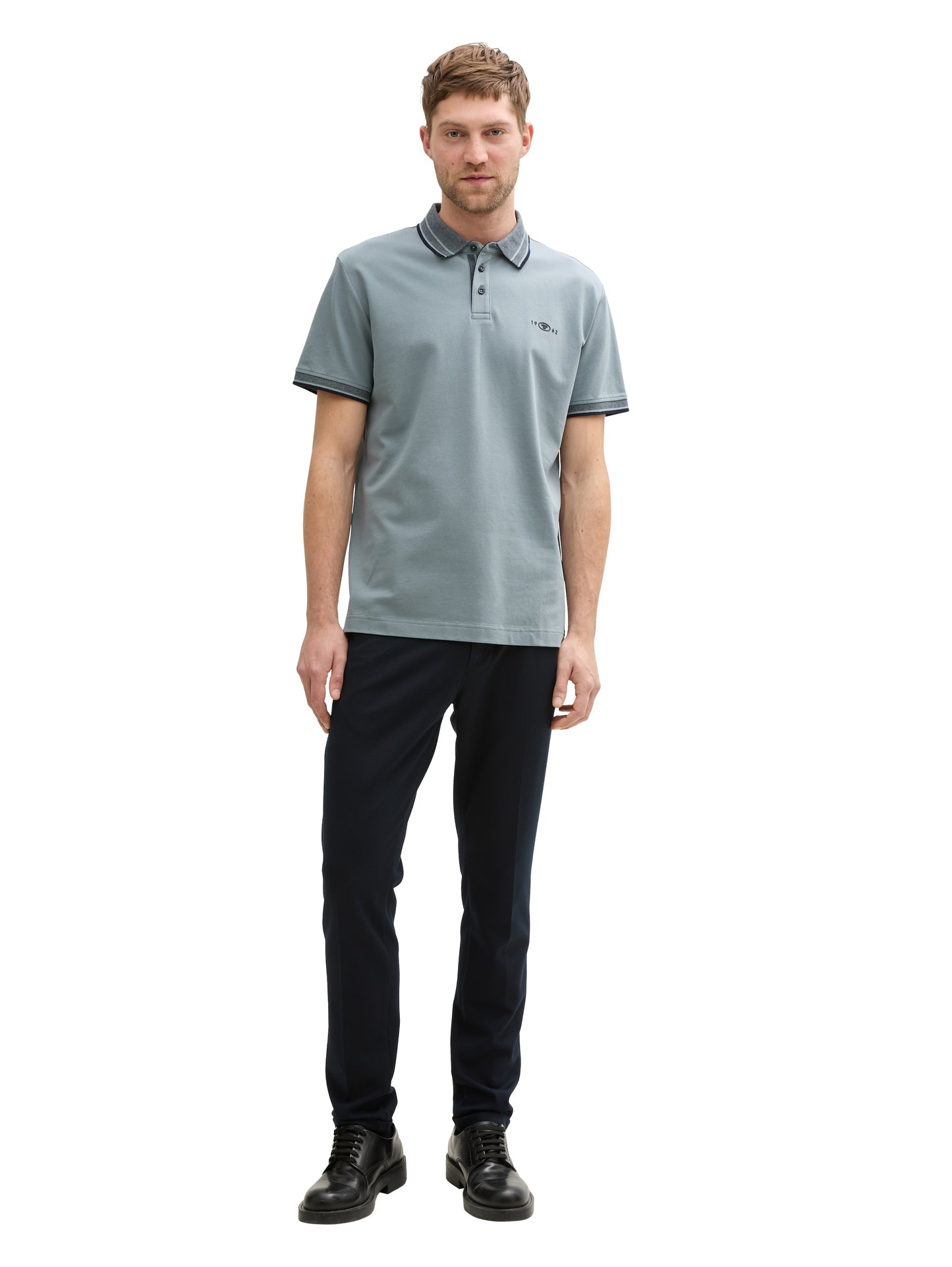 Piqué Poloshirt mit Stretch