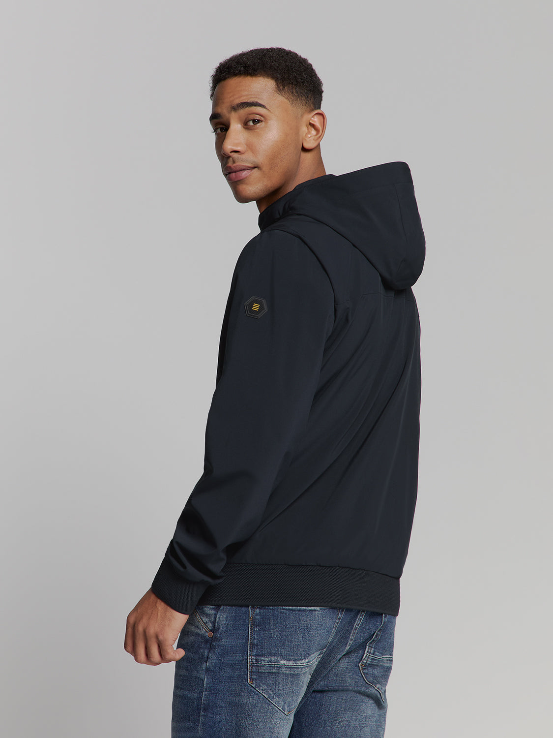 Jacket Short Fit Hooded