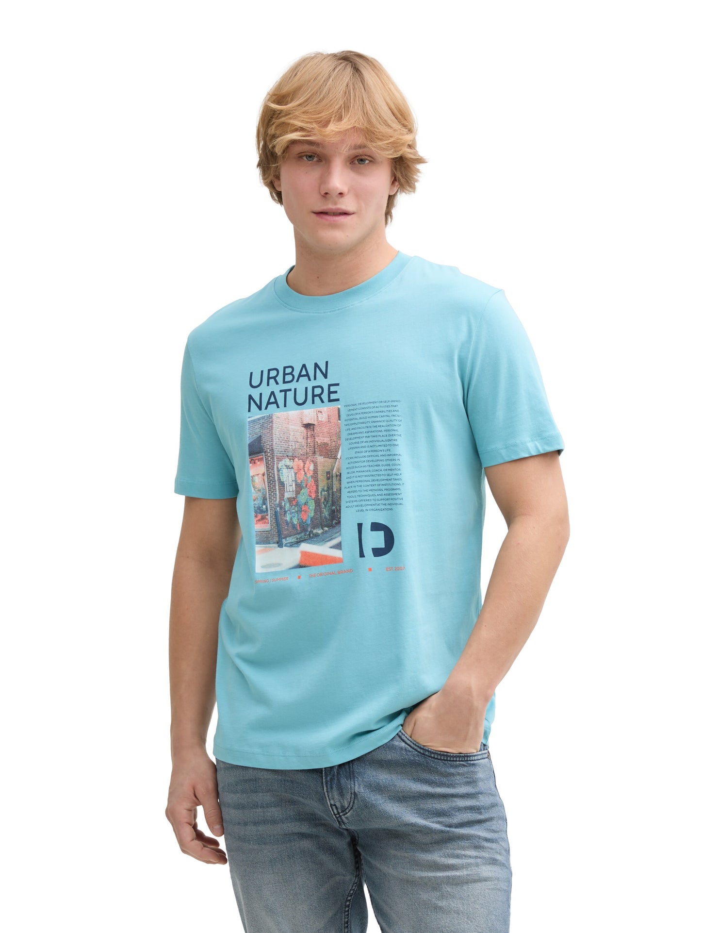T-Shirt mit Foto-Print