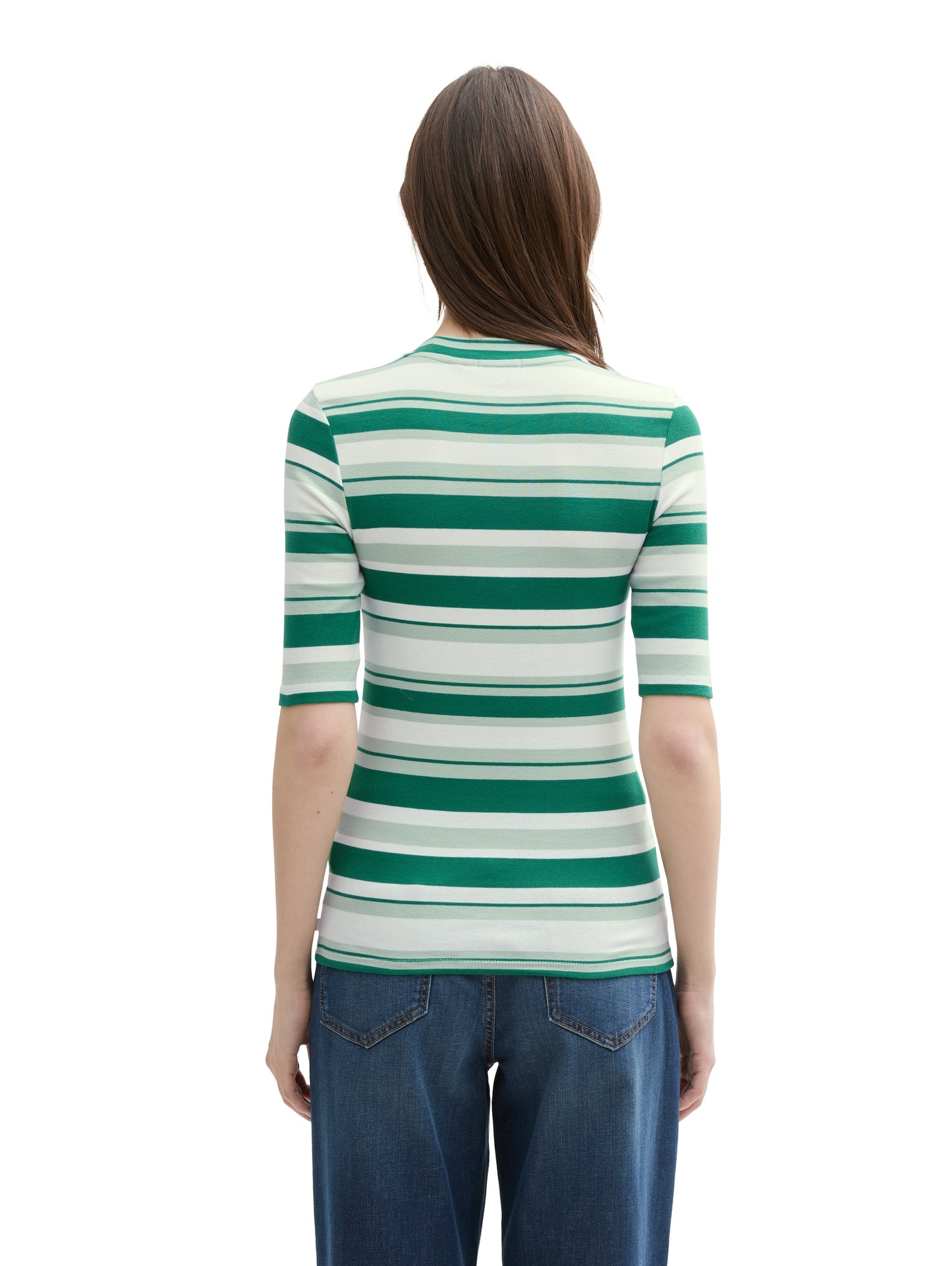 T-Shirt mit Streifenmuster