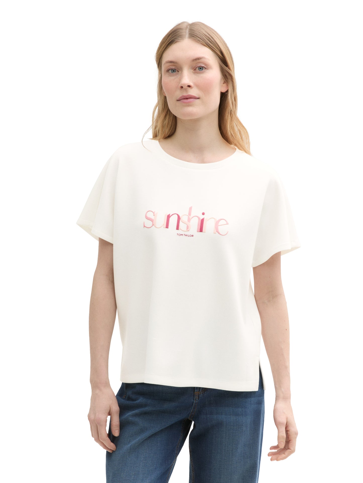 Loose Fit T-Shirt mit Print