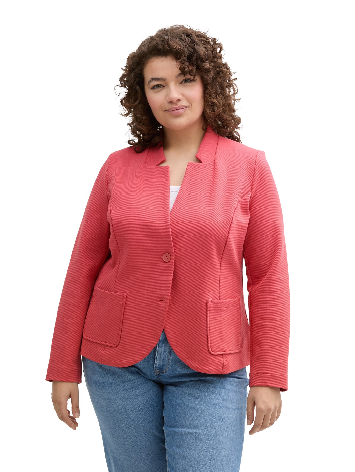 Plus Size - Fitted Blazer
