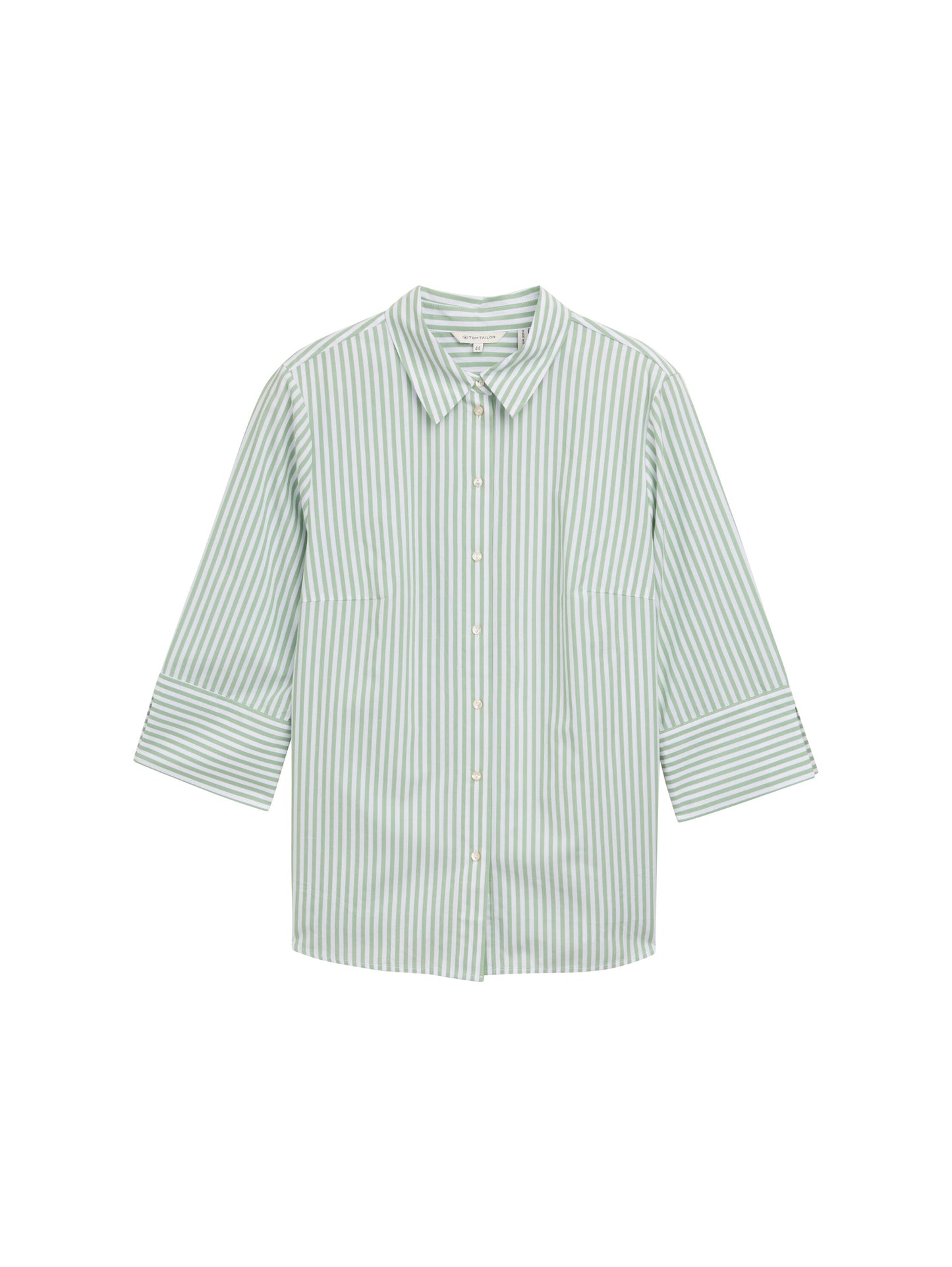 Plus Size - Loose Fit Bluse mit Streifenmuster